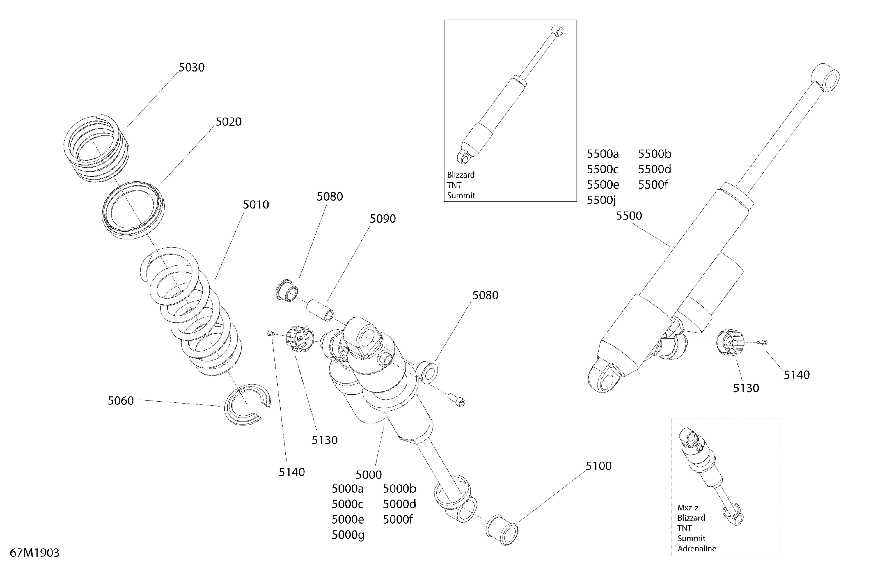 Rear Shocks - SP