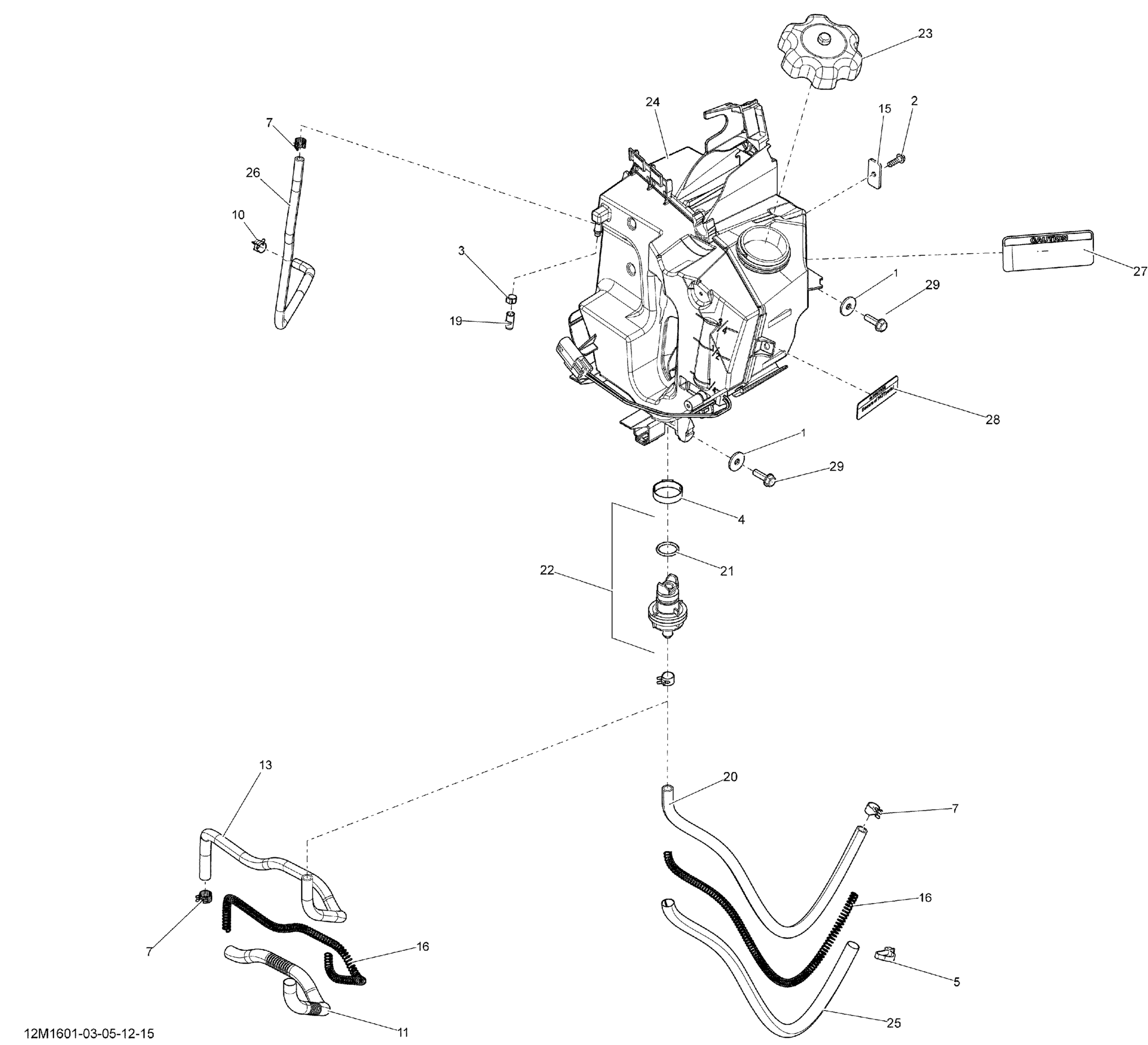 Oil System - 600 CARB