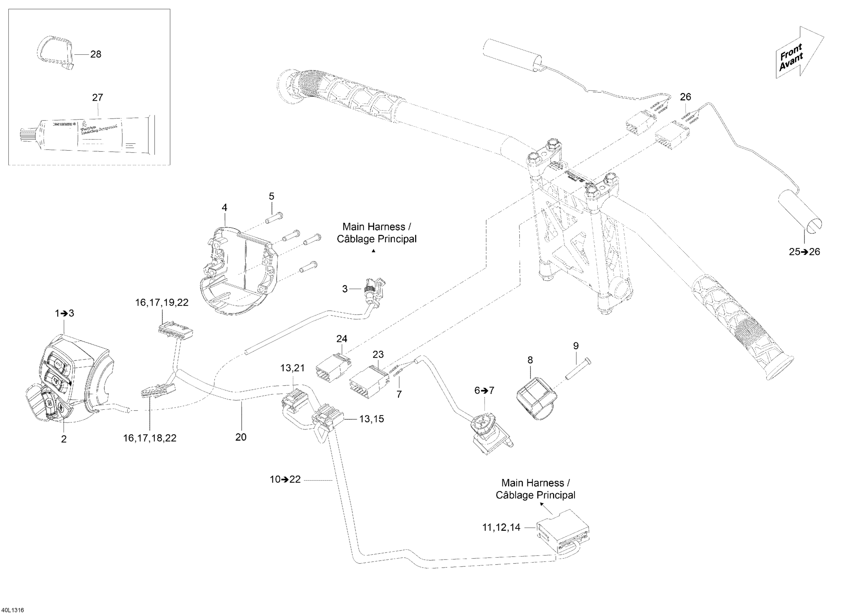 Steering Wiring Harness