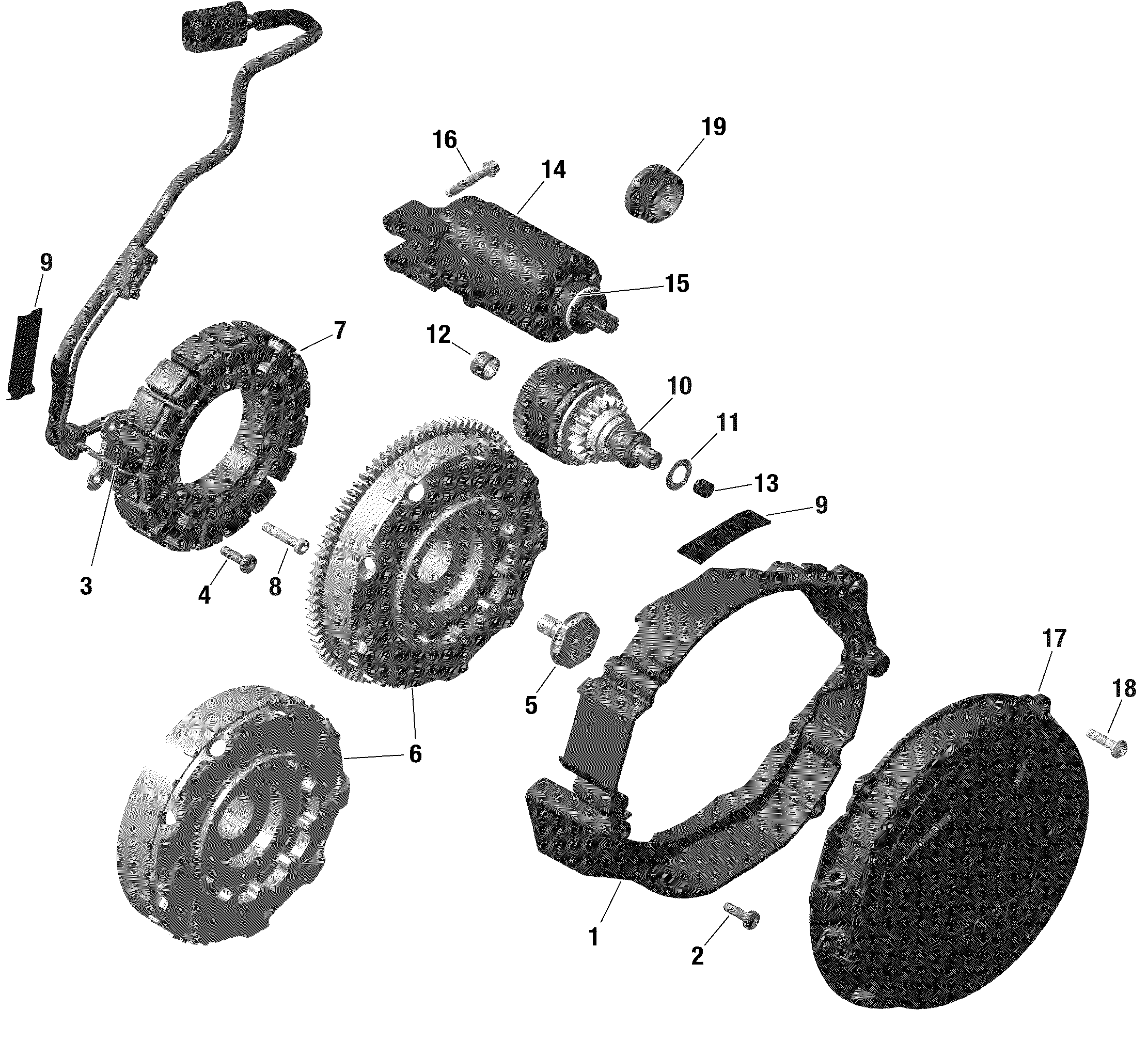 ROTAX - Magneto And Electric Starter