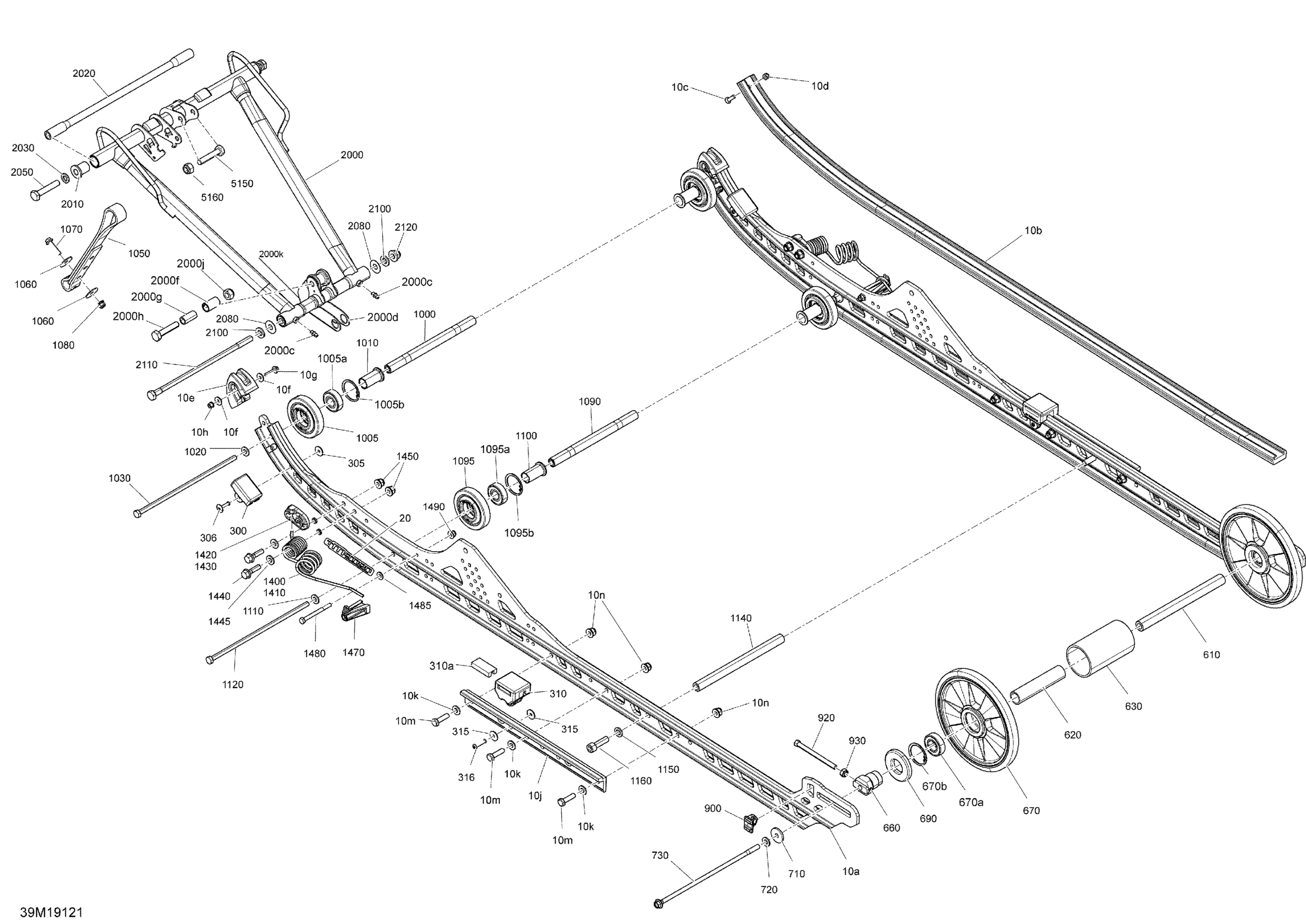 Rear Suspension -  Lower Section - SP 146