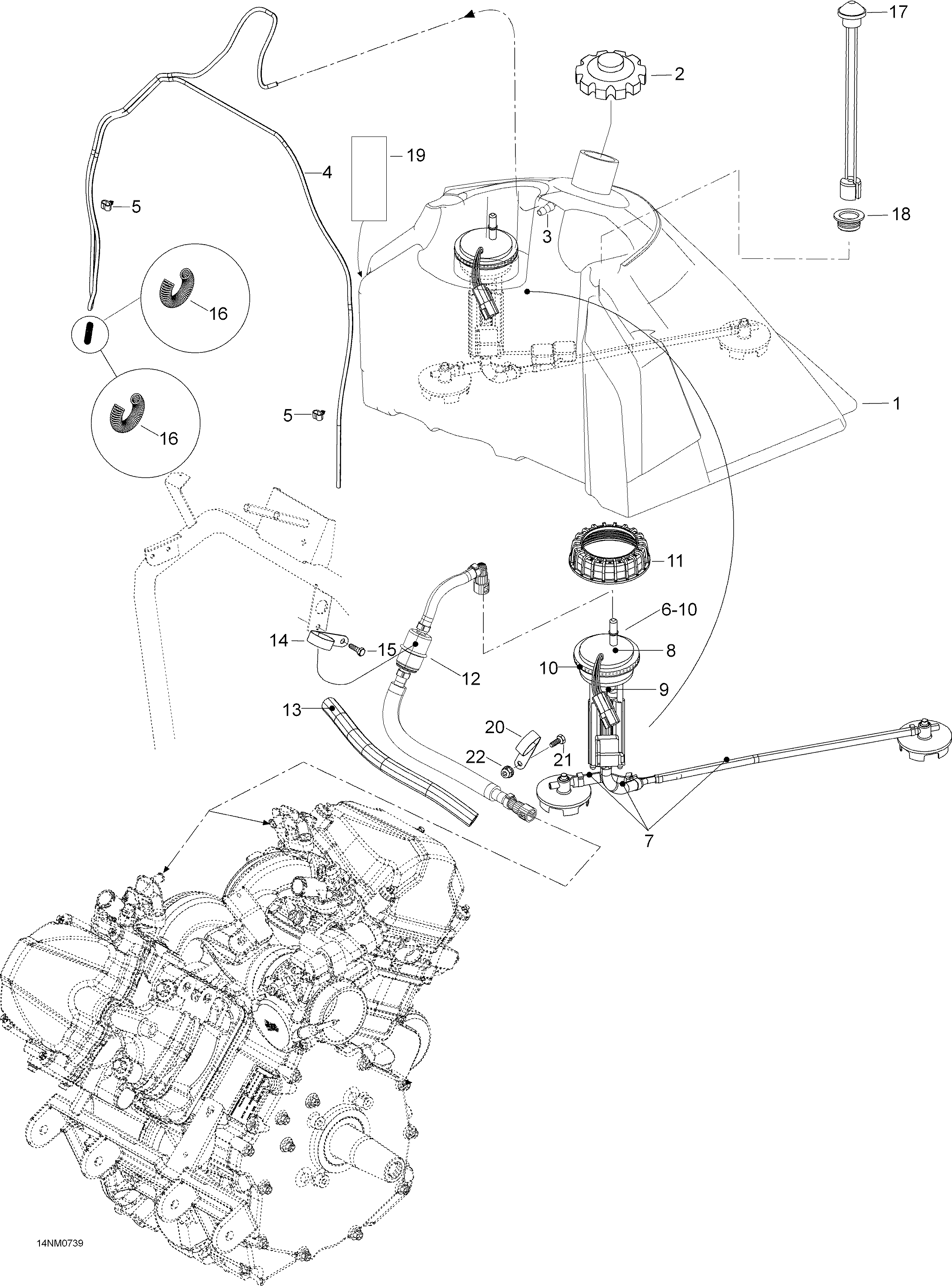 Fuel Tank And Fuel Pump