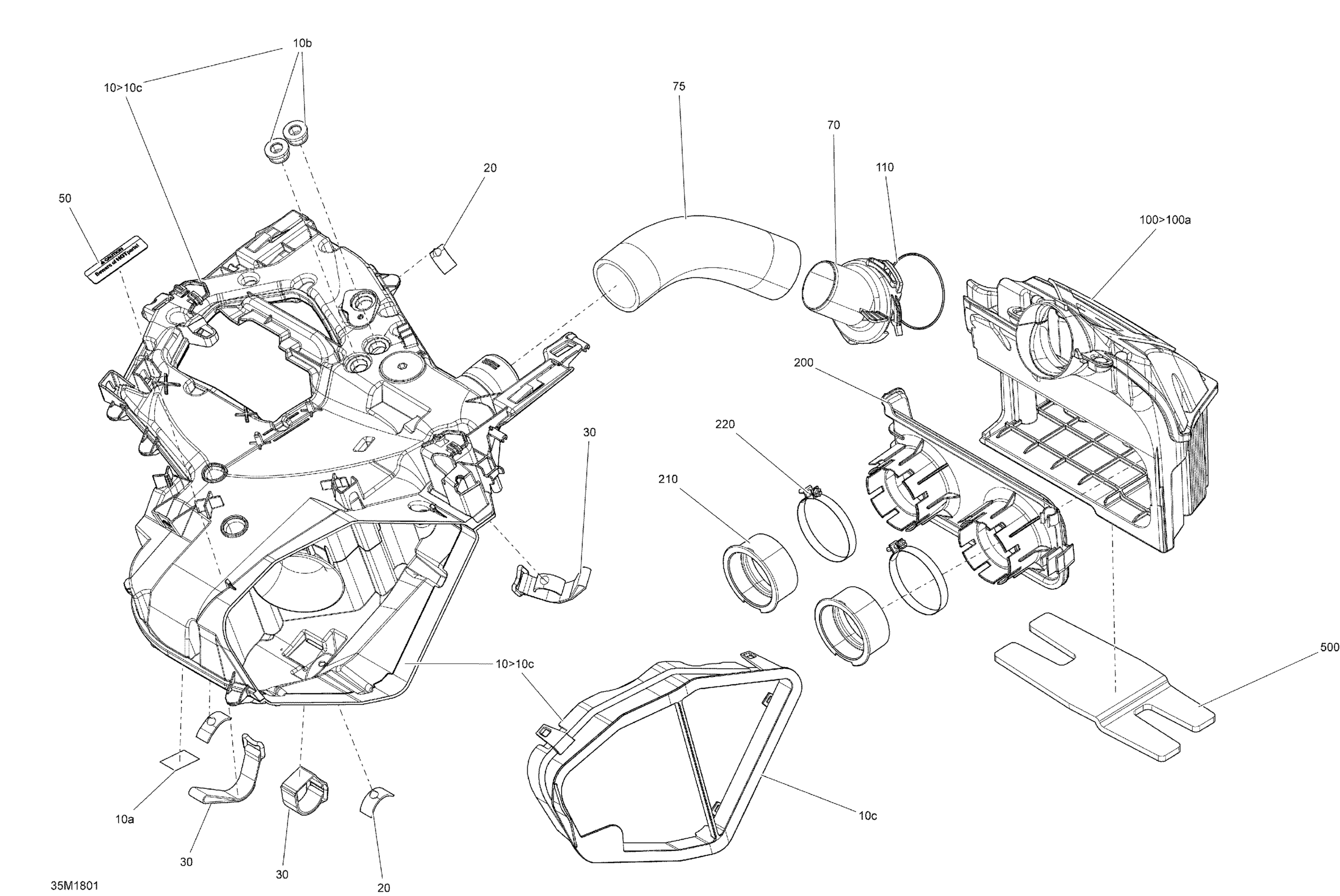 Air Intake - 550F