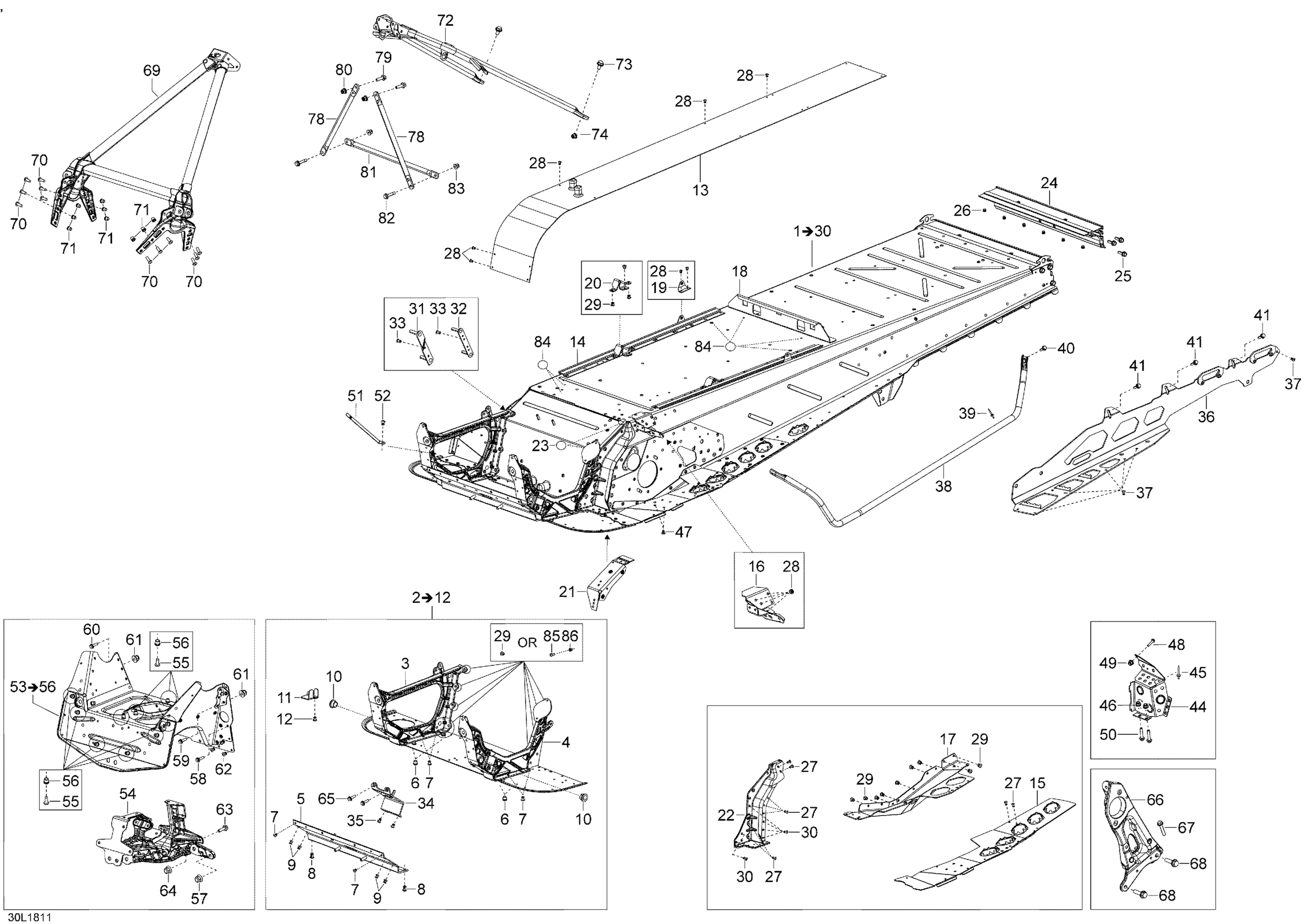 Frame 69RANGER - 800R E-TEC