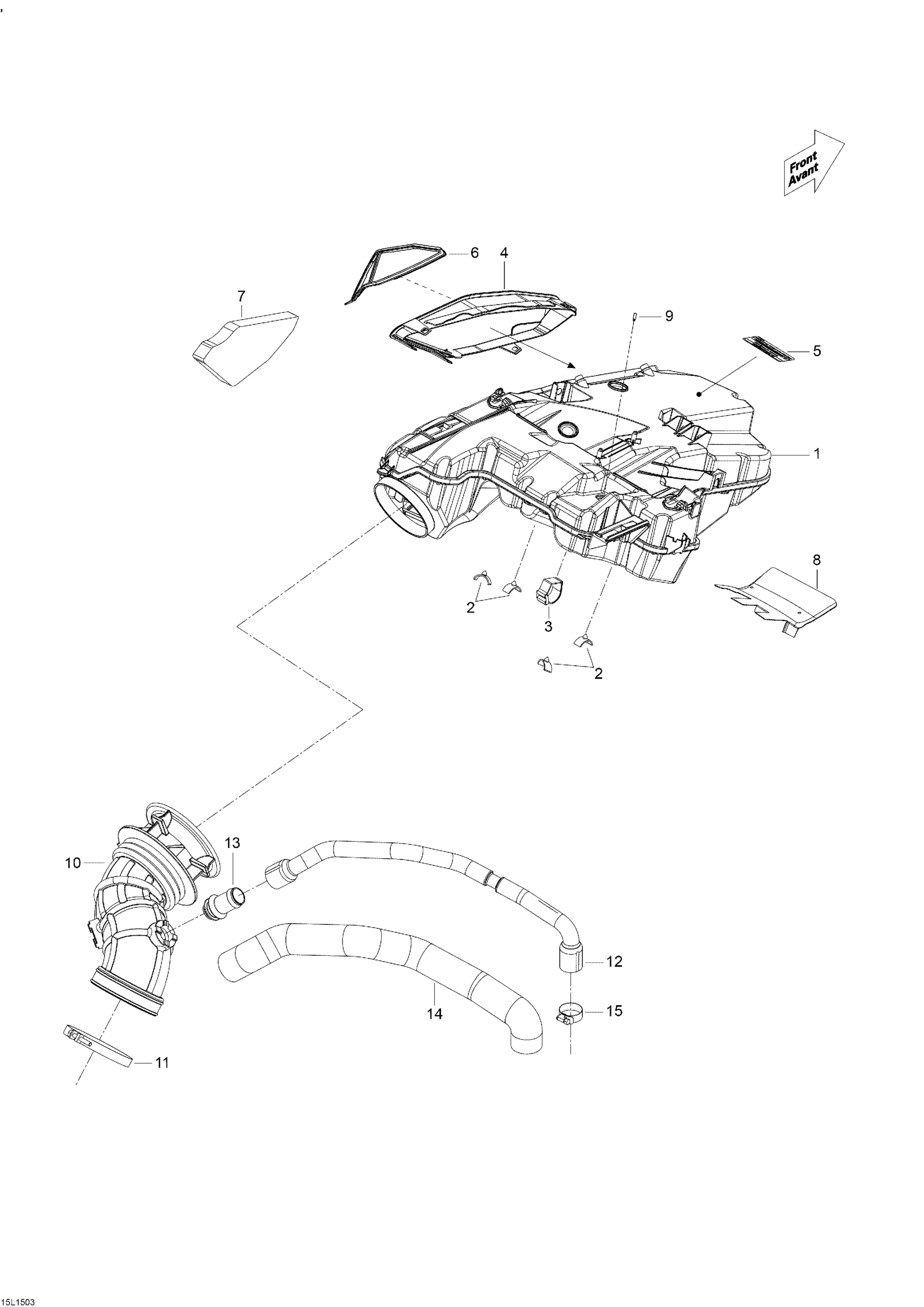 Схема узла: Air Intake System