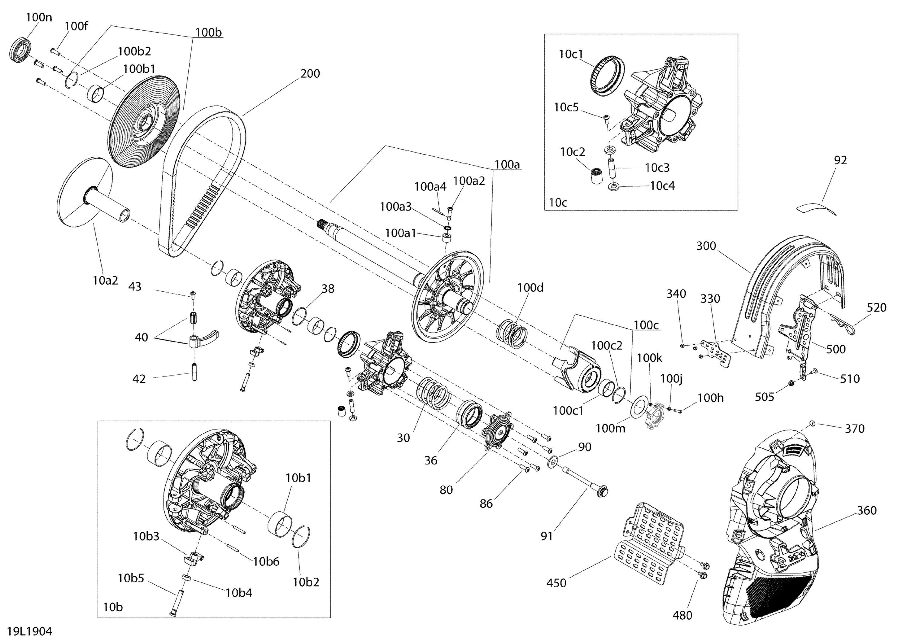 Pulley - 900 ACE Turbo