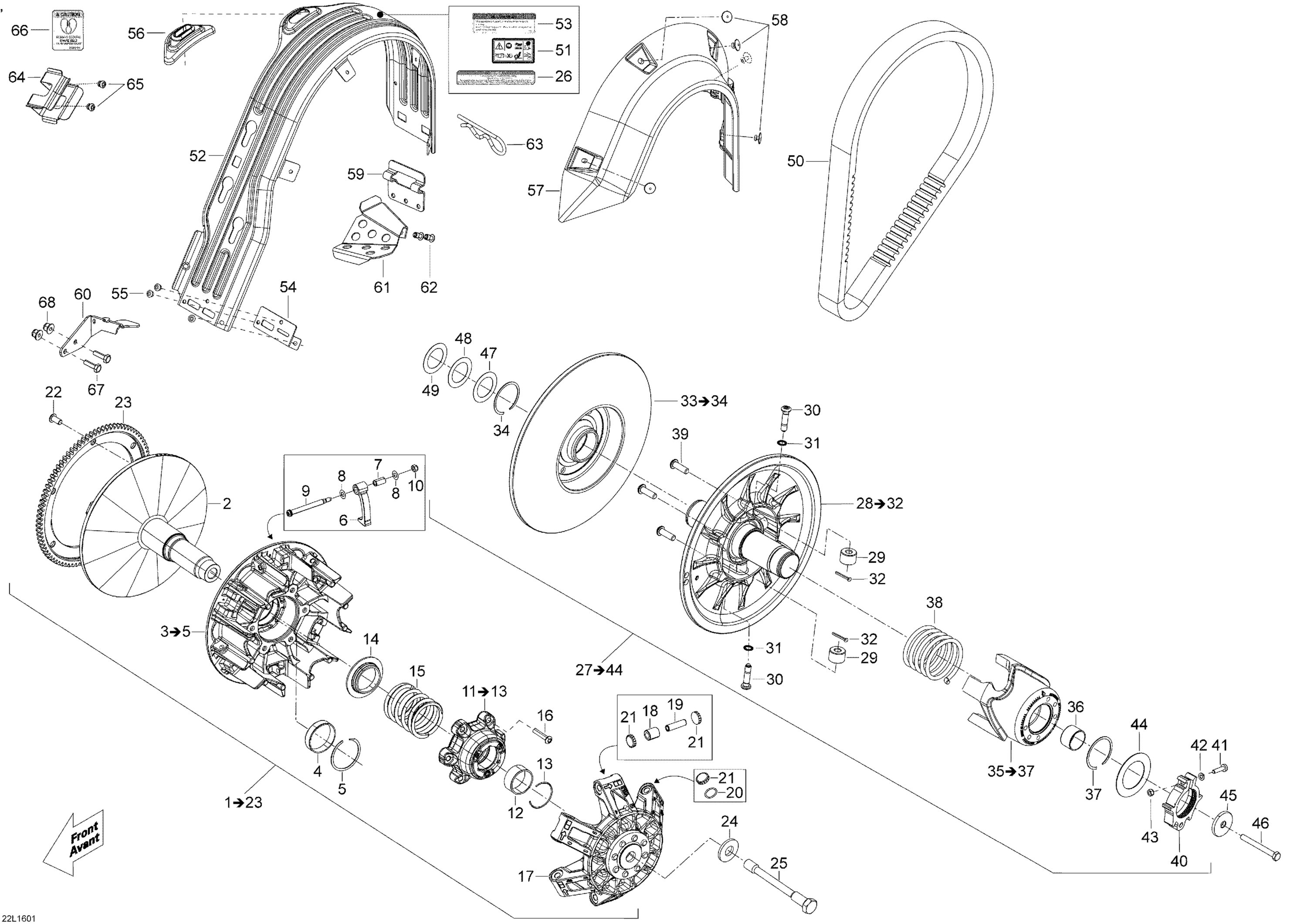 Схема узла: Pulley System