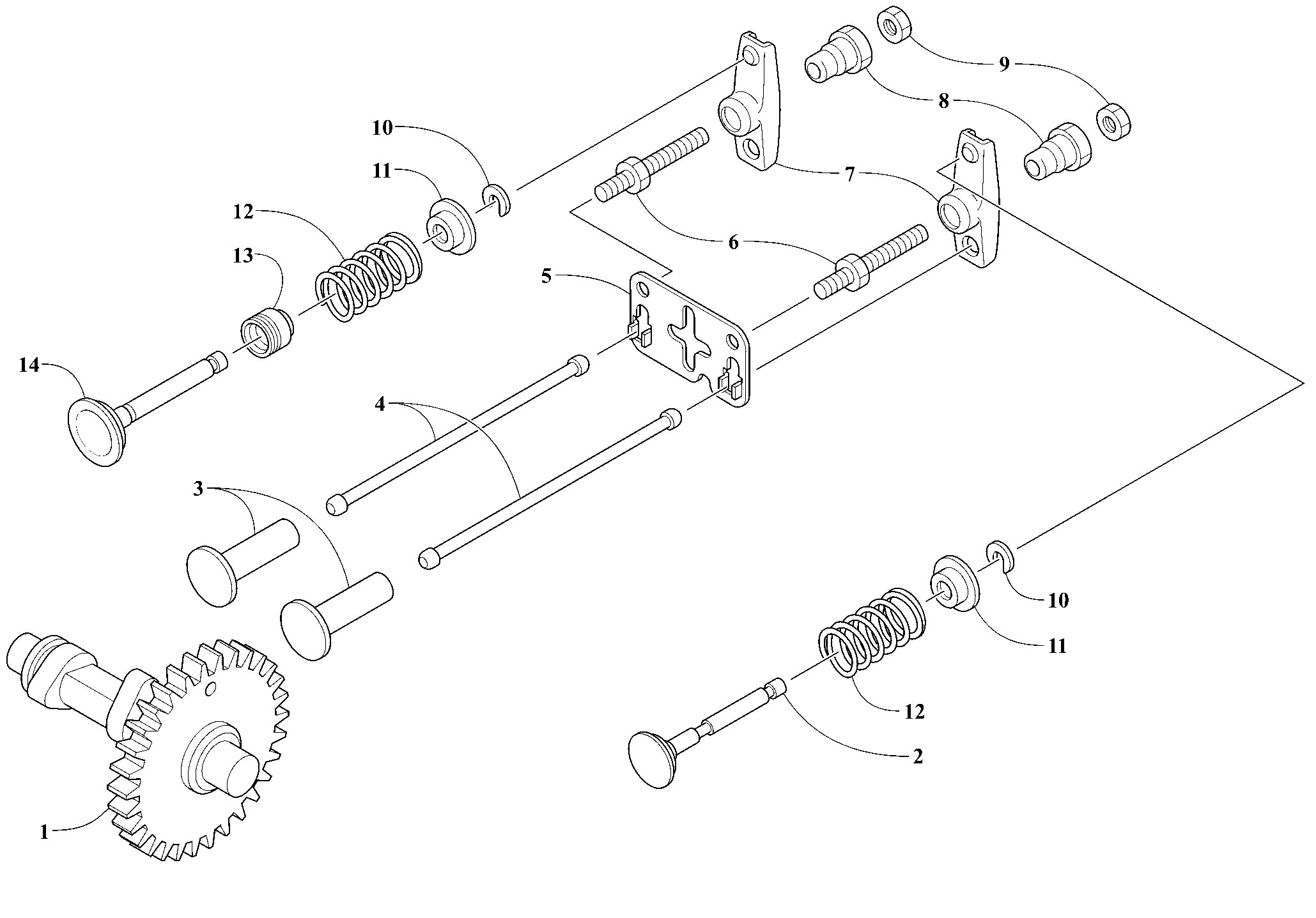 Engine - Camshaft and Valve