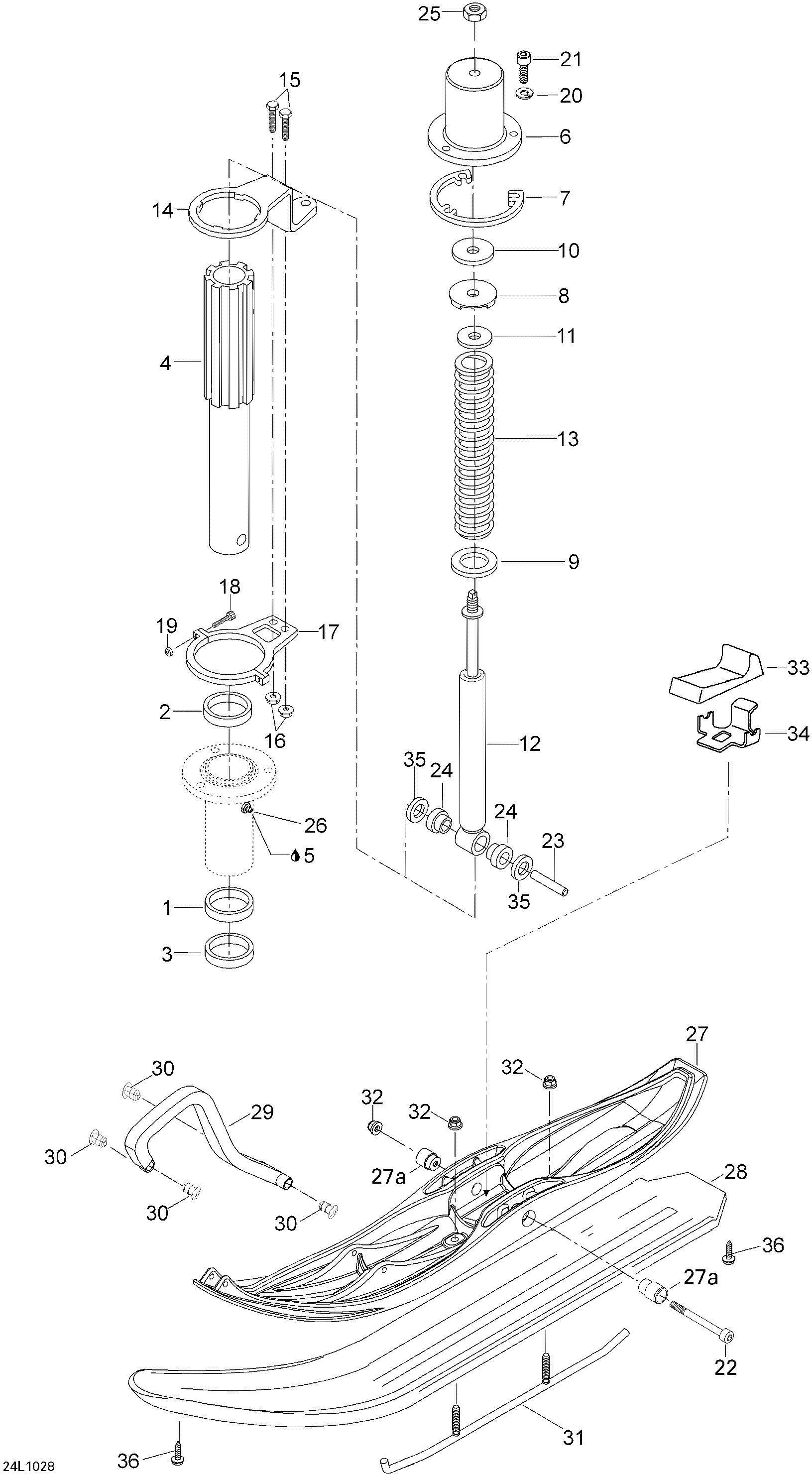 Front Suspension And Ski WT