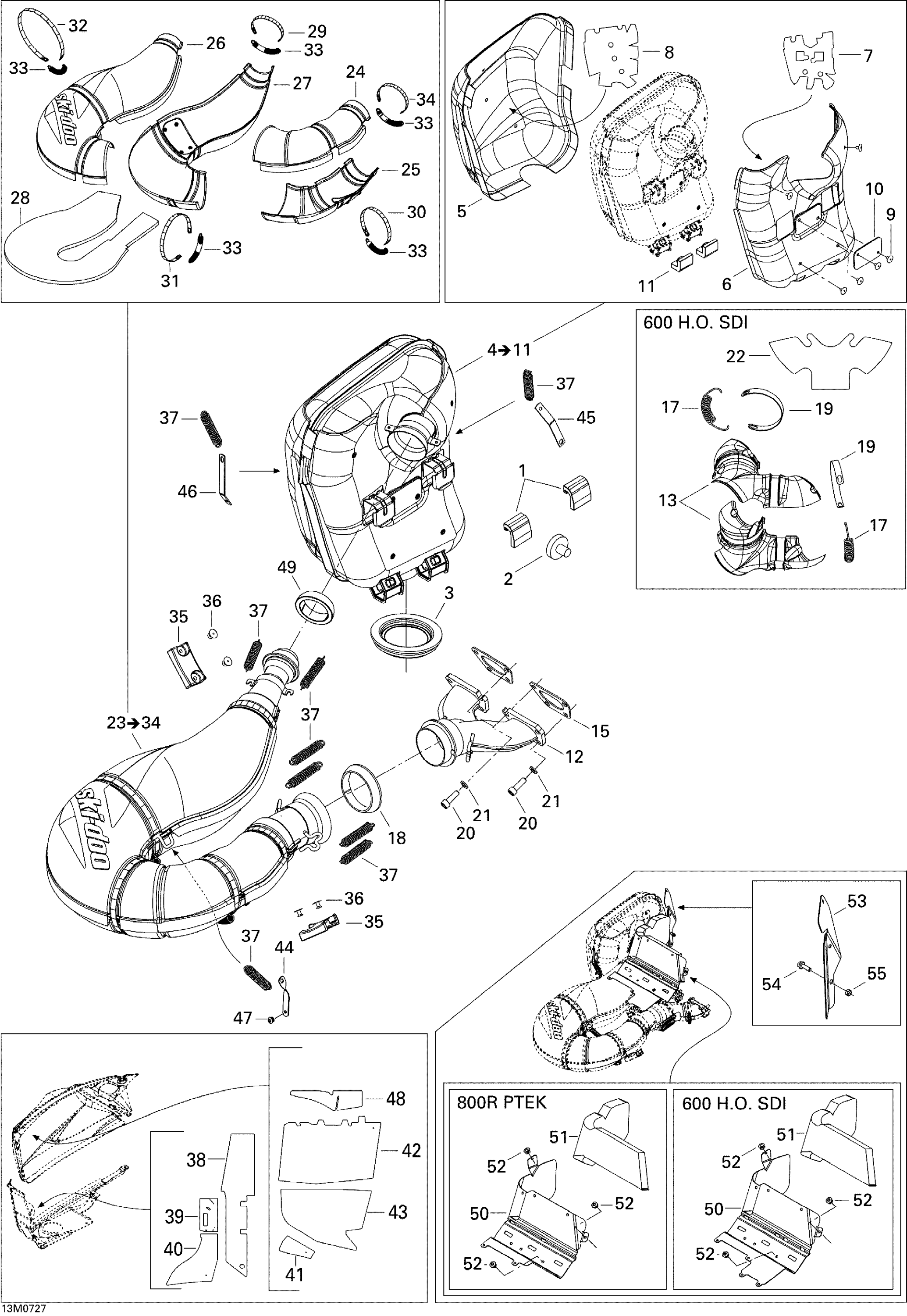 Exhaust System 800R