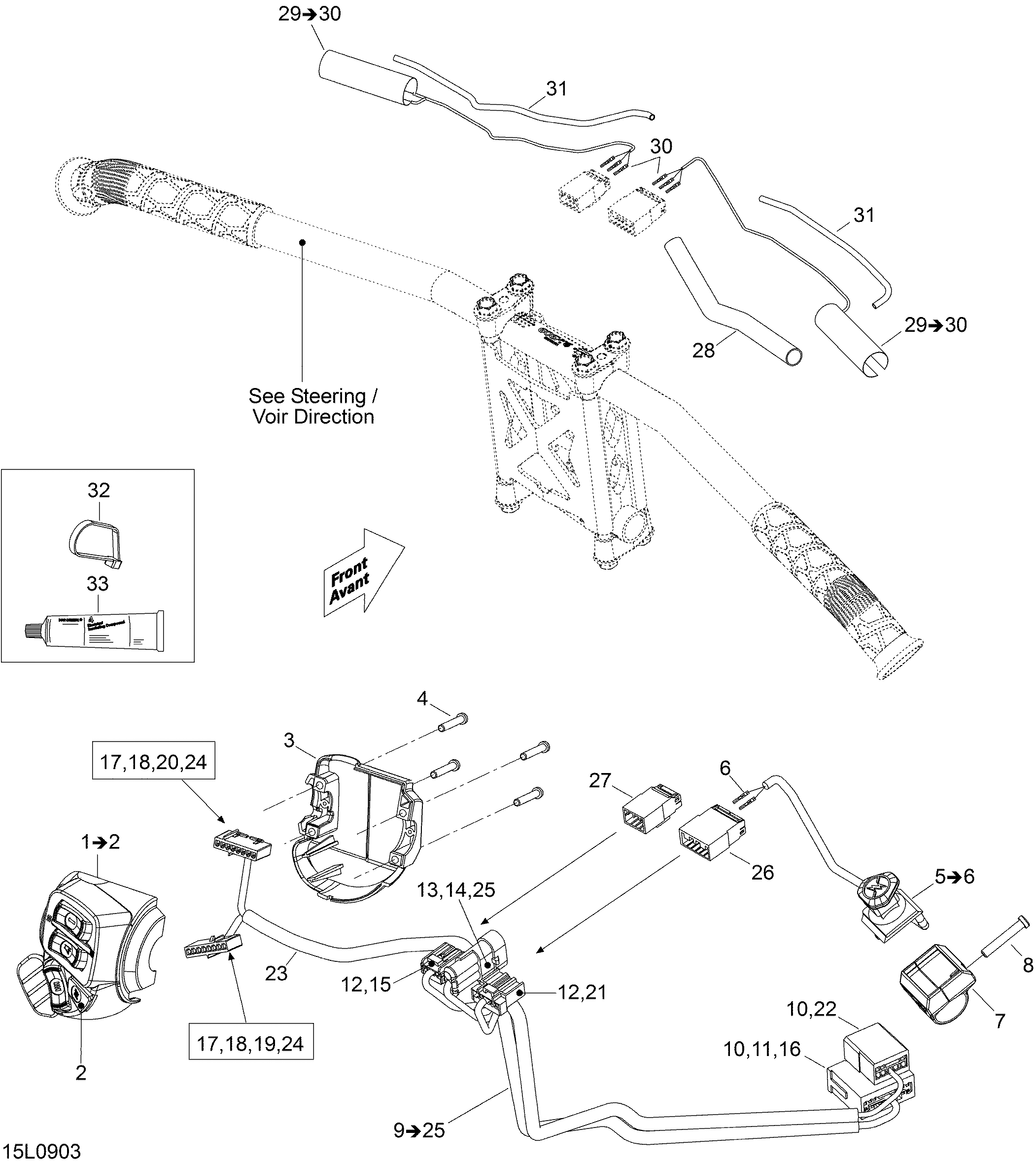 Steering Wiring Harness