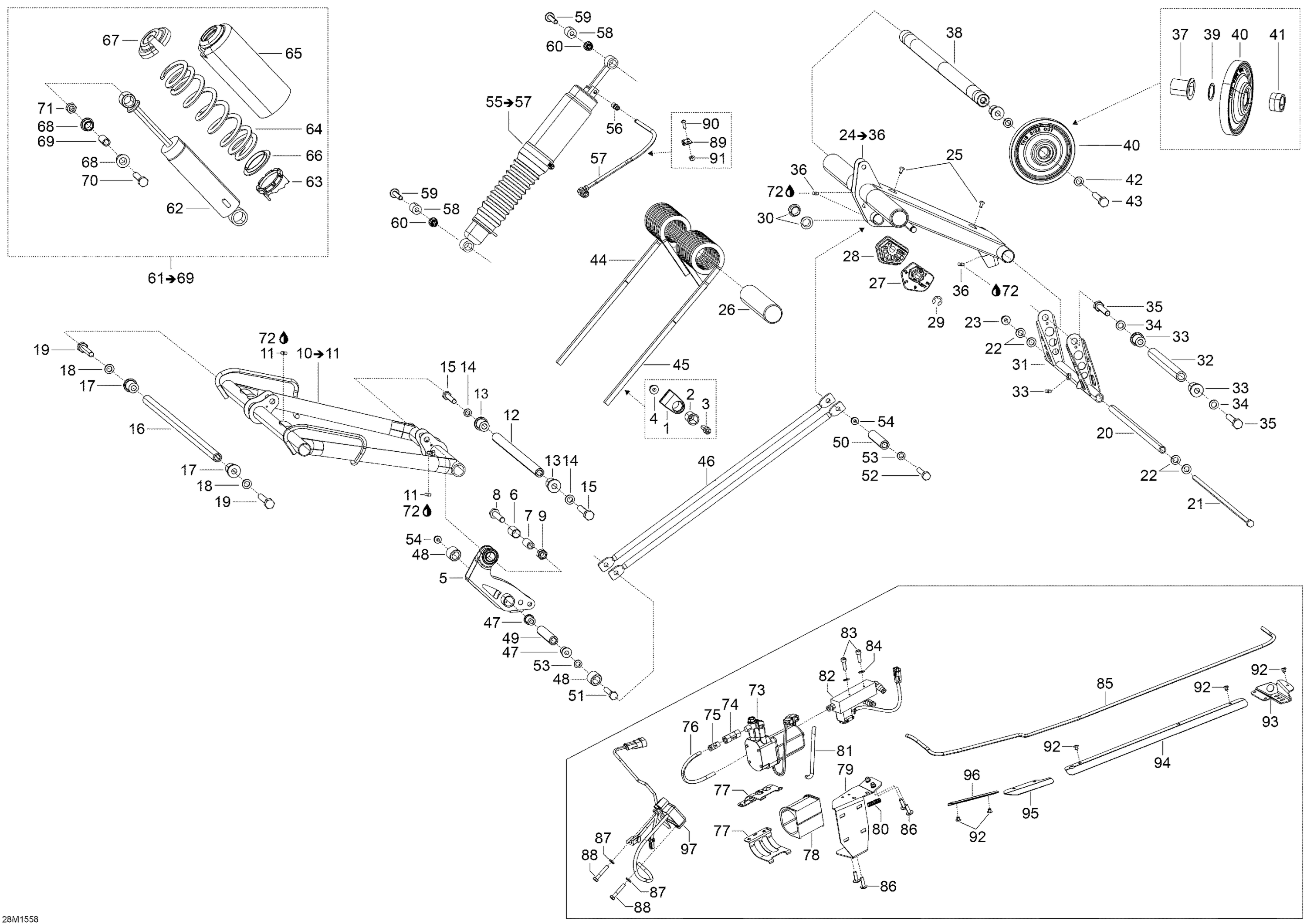 Rear Suspension B _28M1554