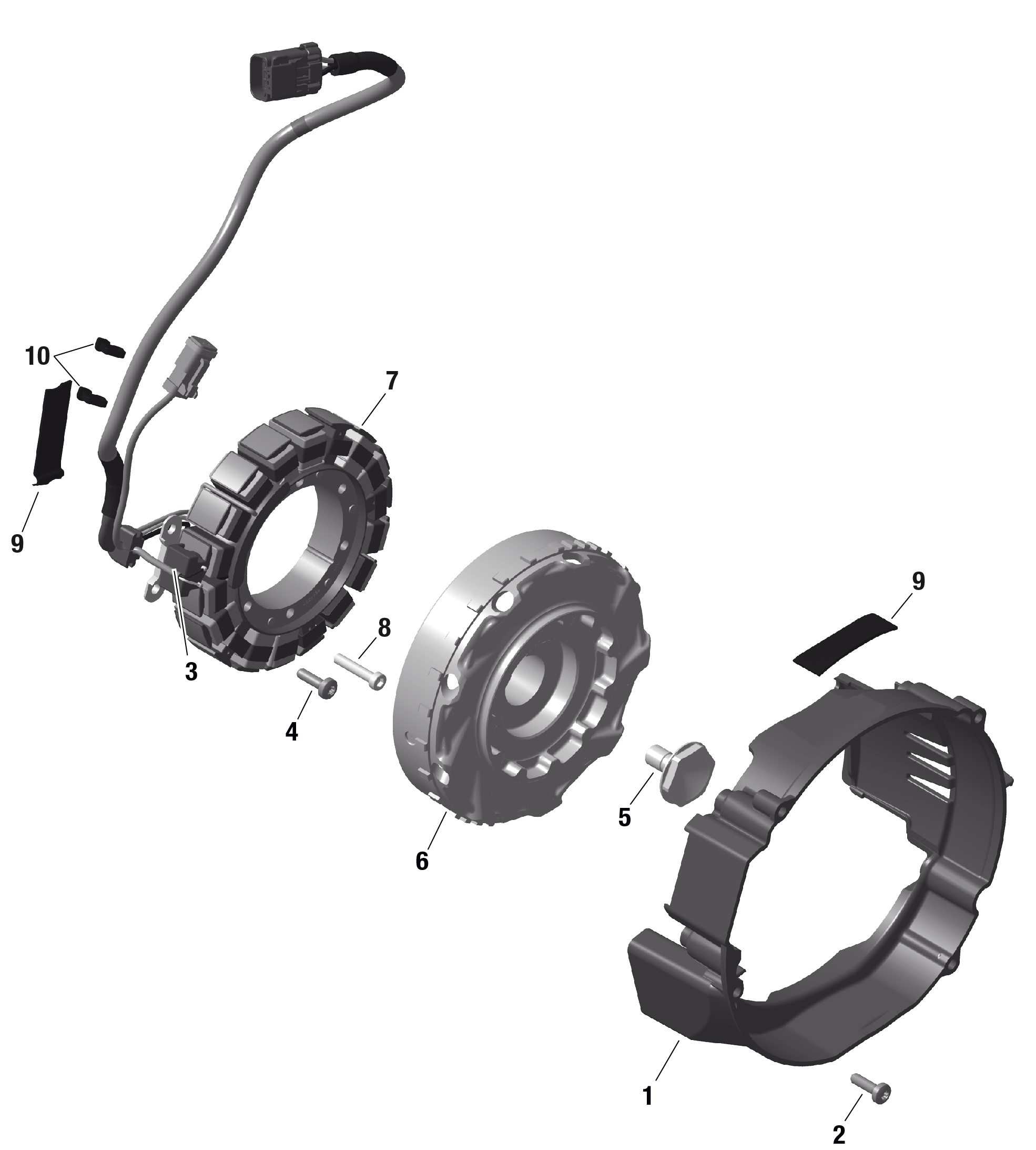 ROTAX - Magneto and Electric Starter