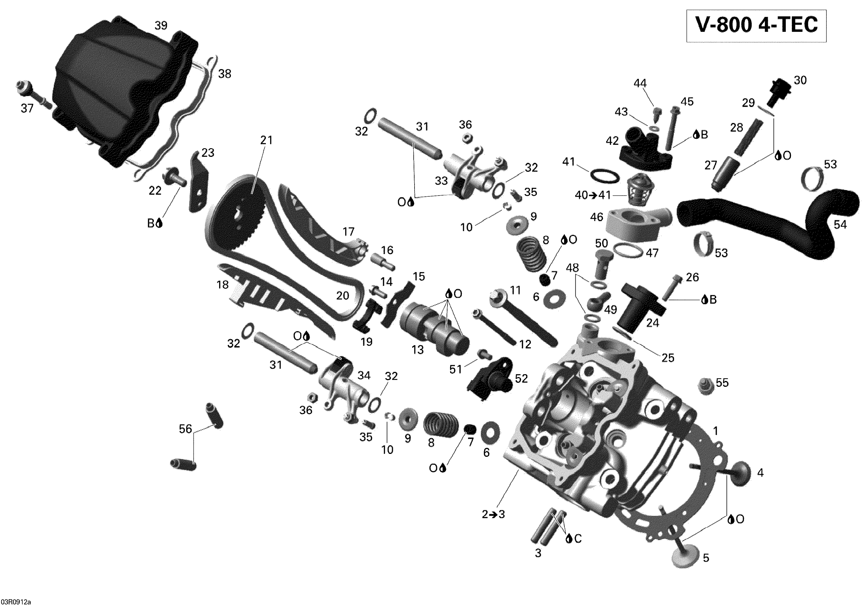 Cylinder Head, Front