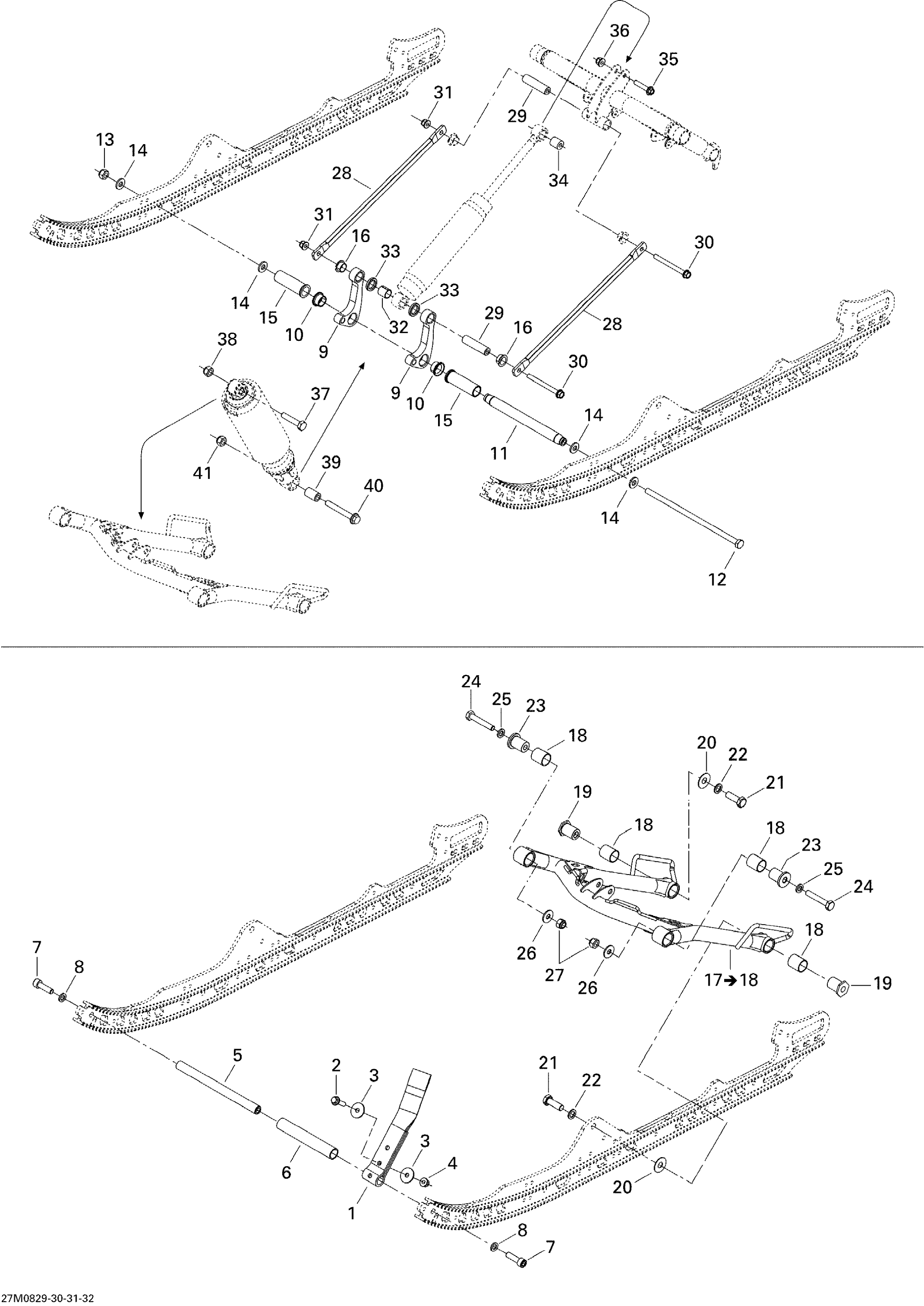 Схема узла: Front Arm