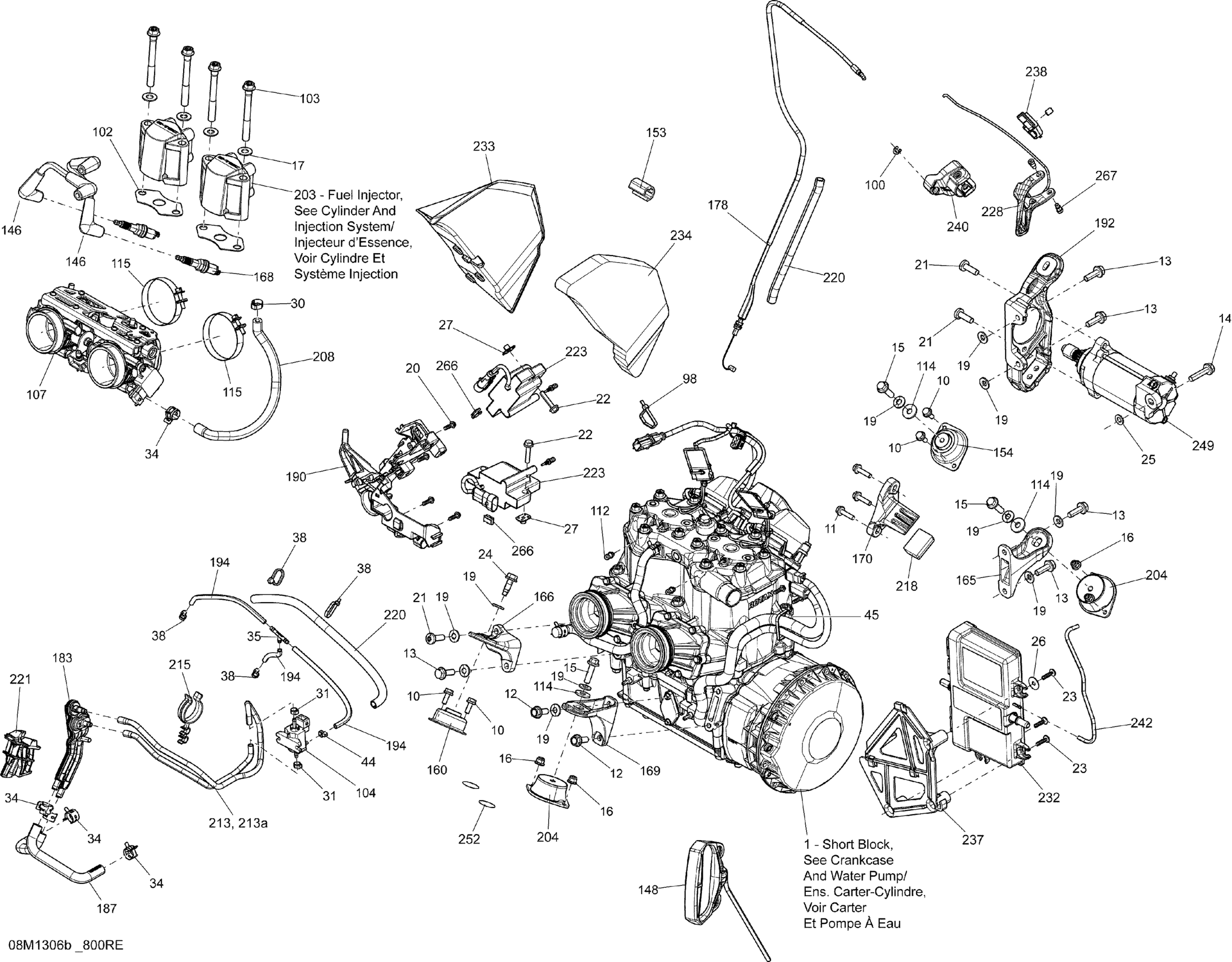 Engine And Engine Support 800