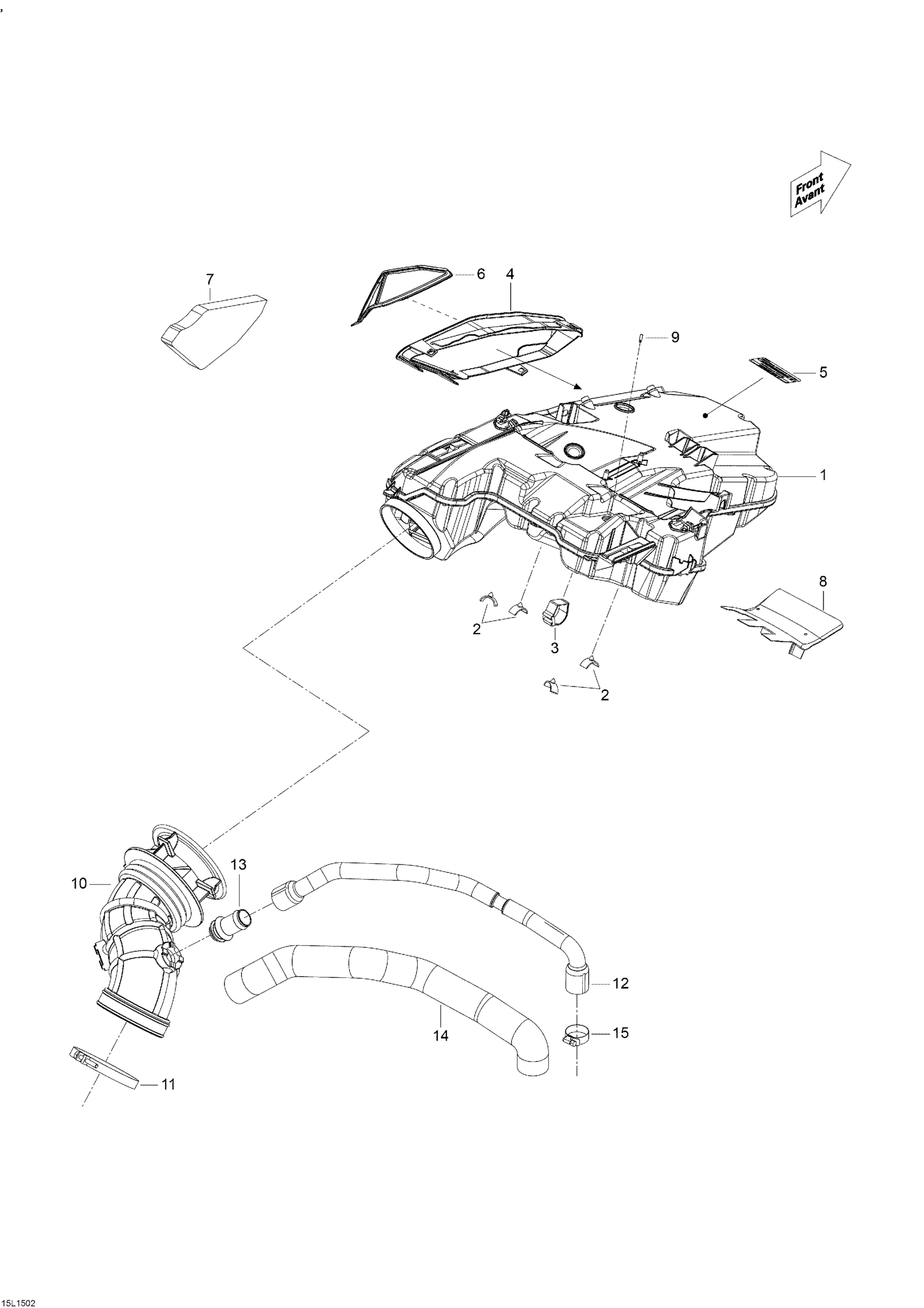 Схема узла: Air Intake System