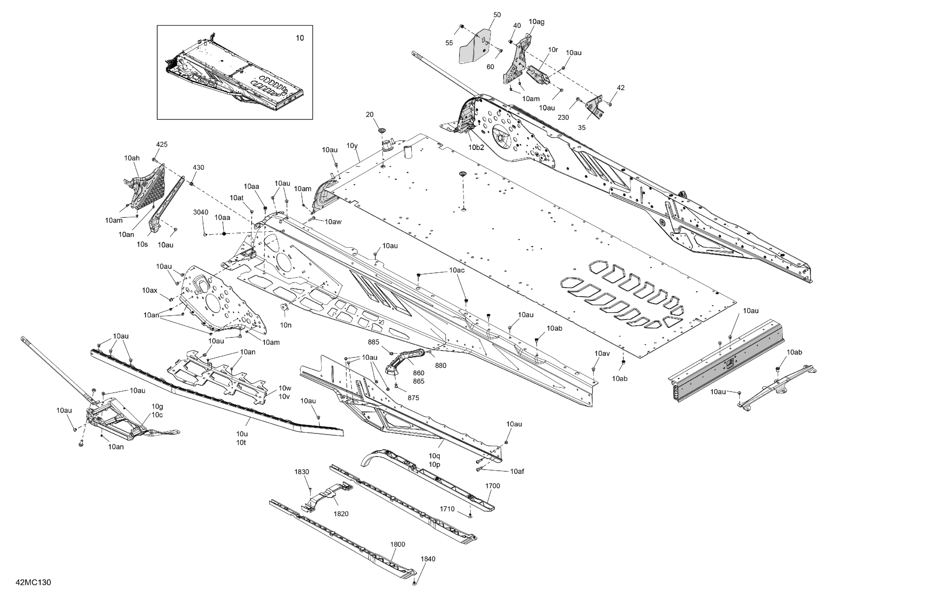 Frame - System - Rear Section