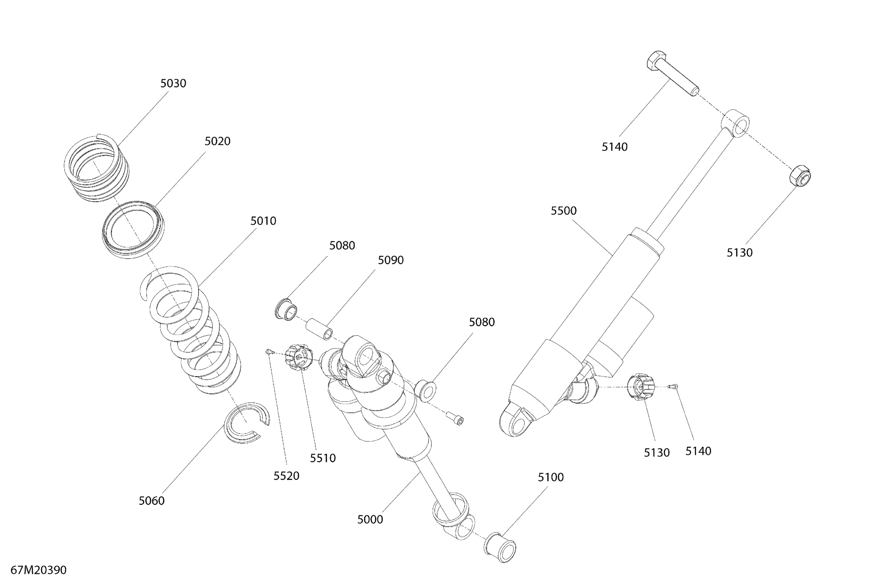 Suspension, Rear - Shocks - X