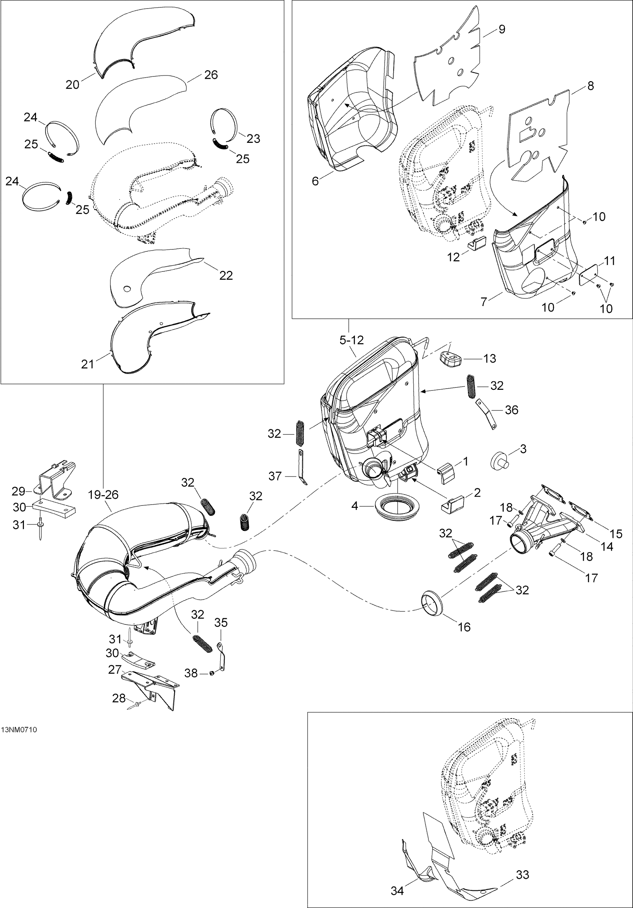 Схема узла: Exhaust System