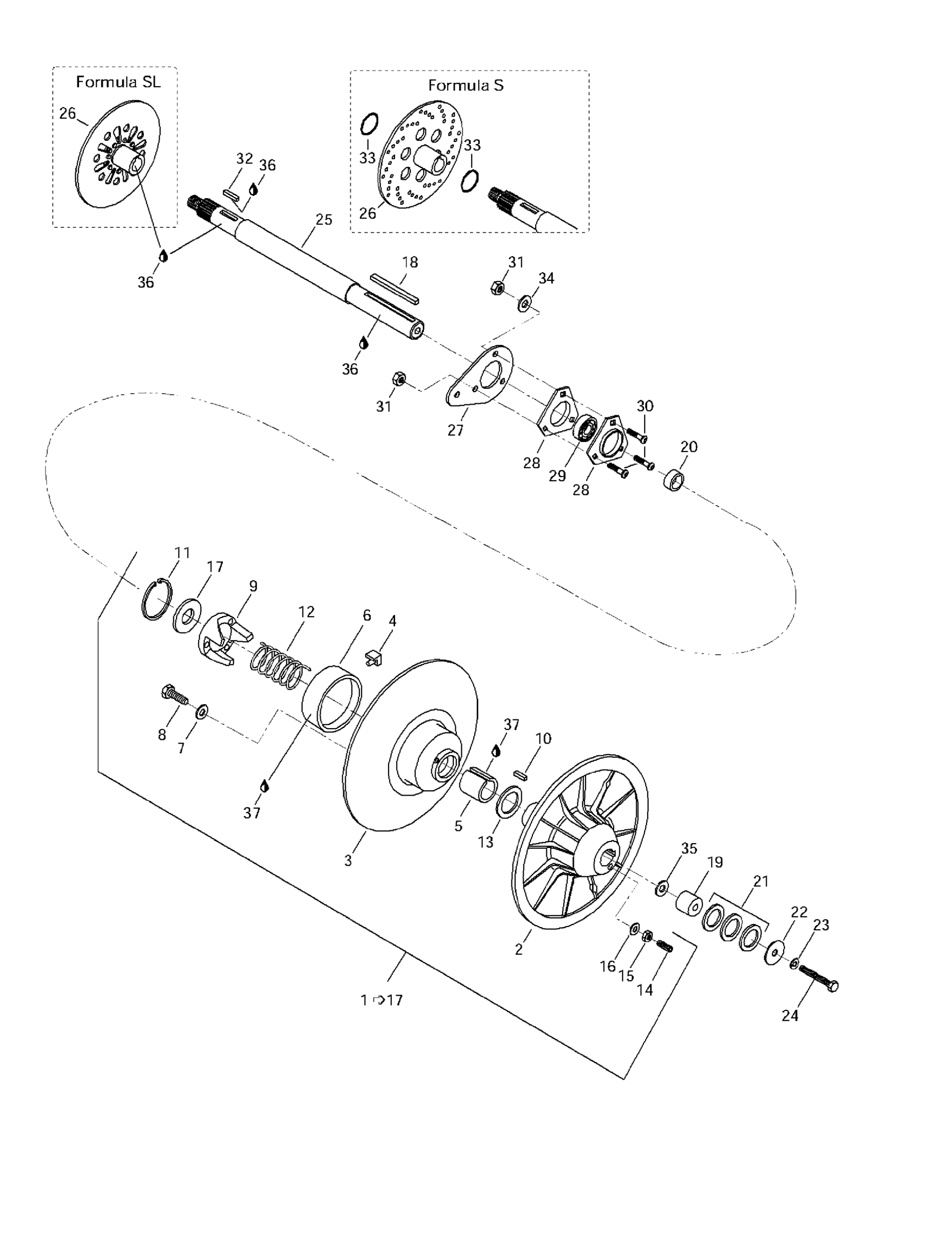 Driven Pulley