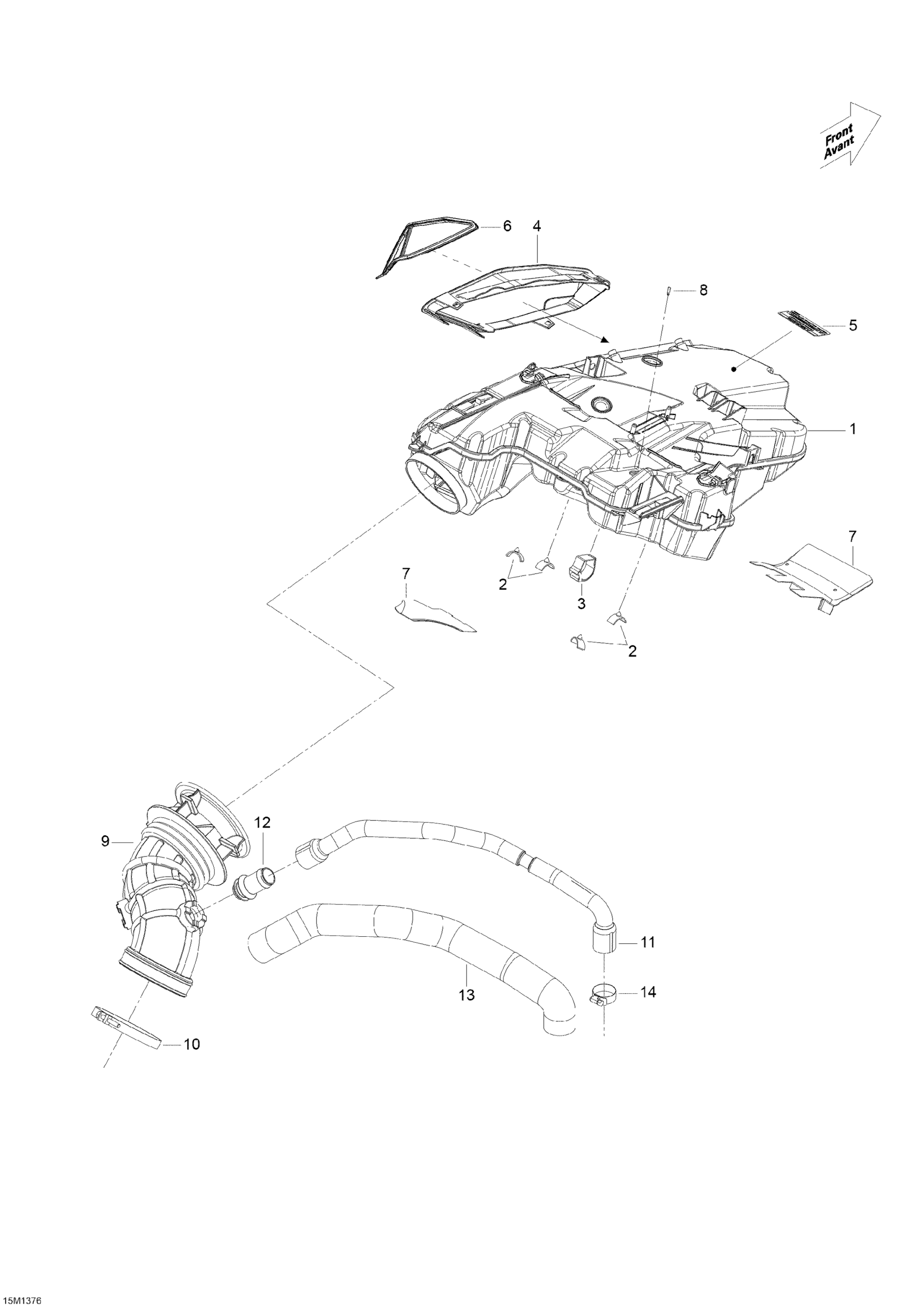 Схема узла: Air Intake System