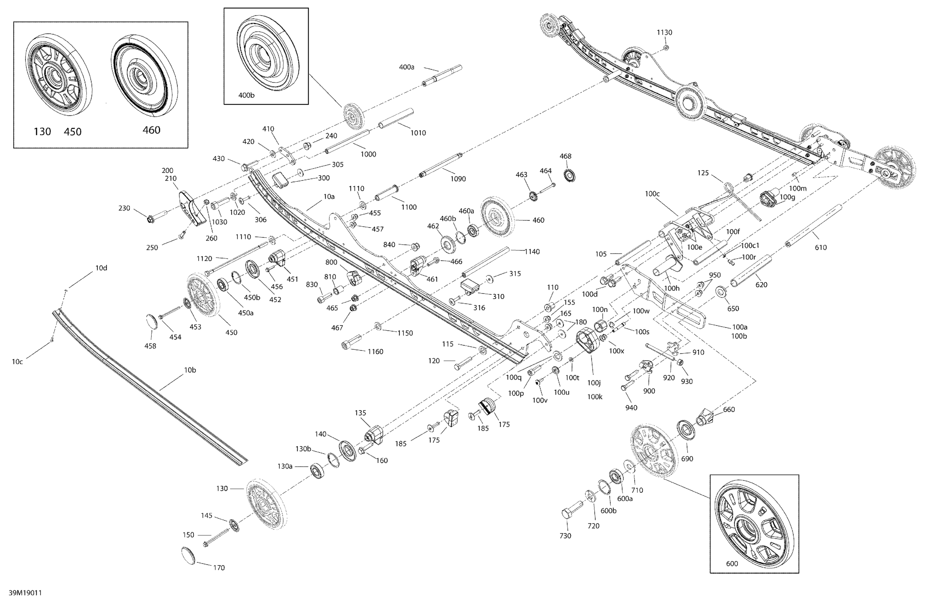 Rear Suspension - Sport REV GEN4 - Lower Section