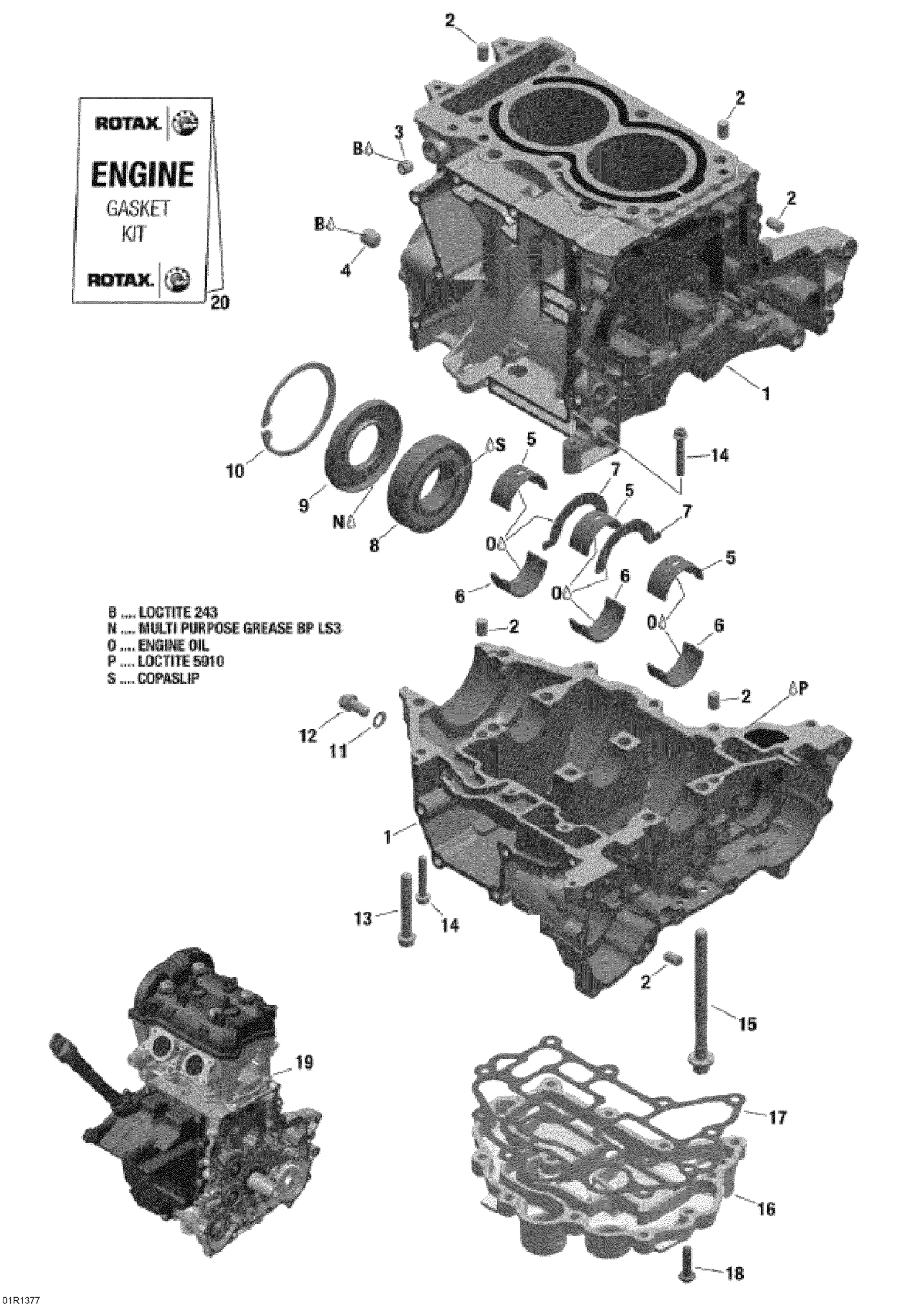 Схема узла: Engine Block