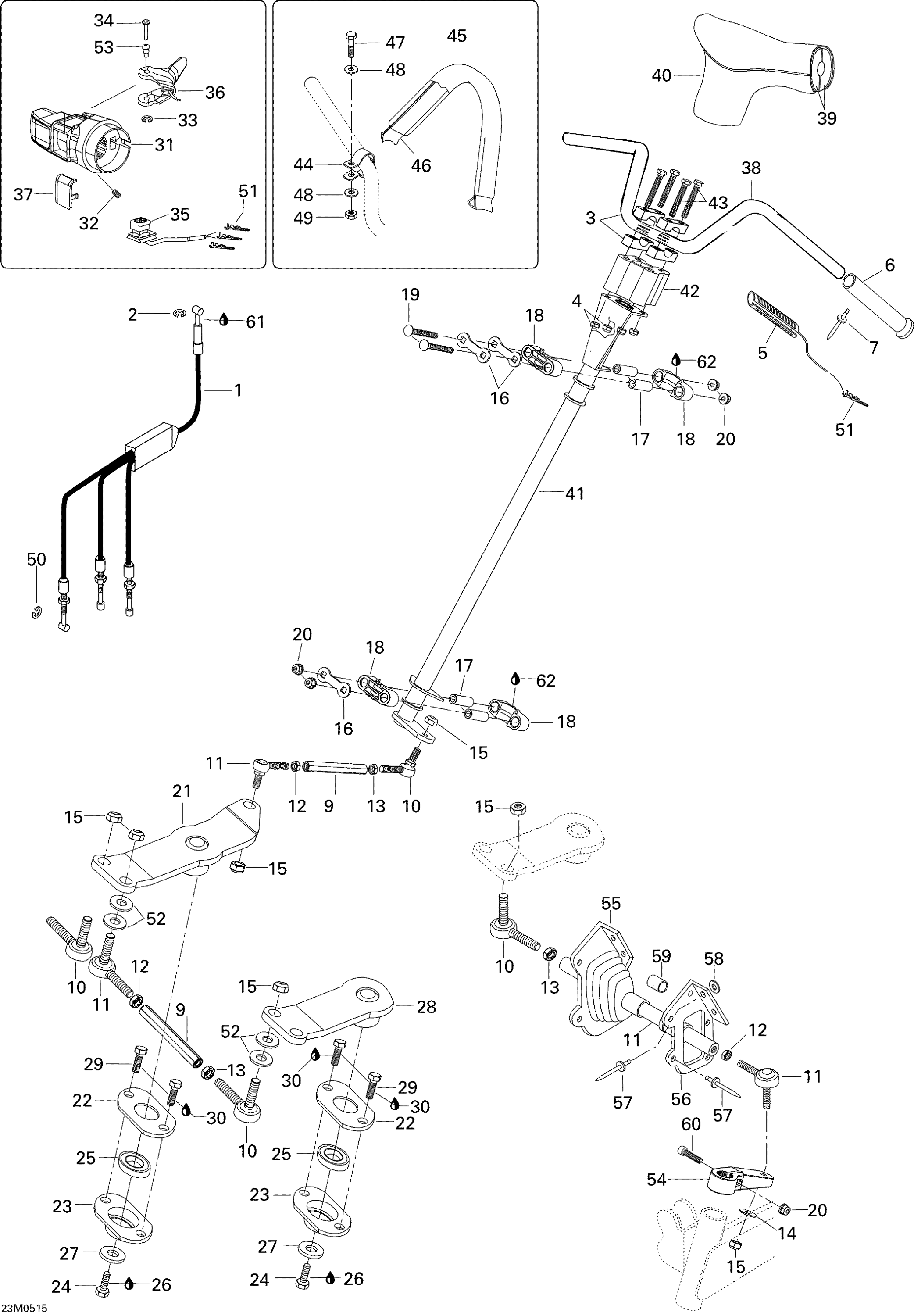 Steering System 600 SUV