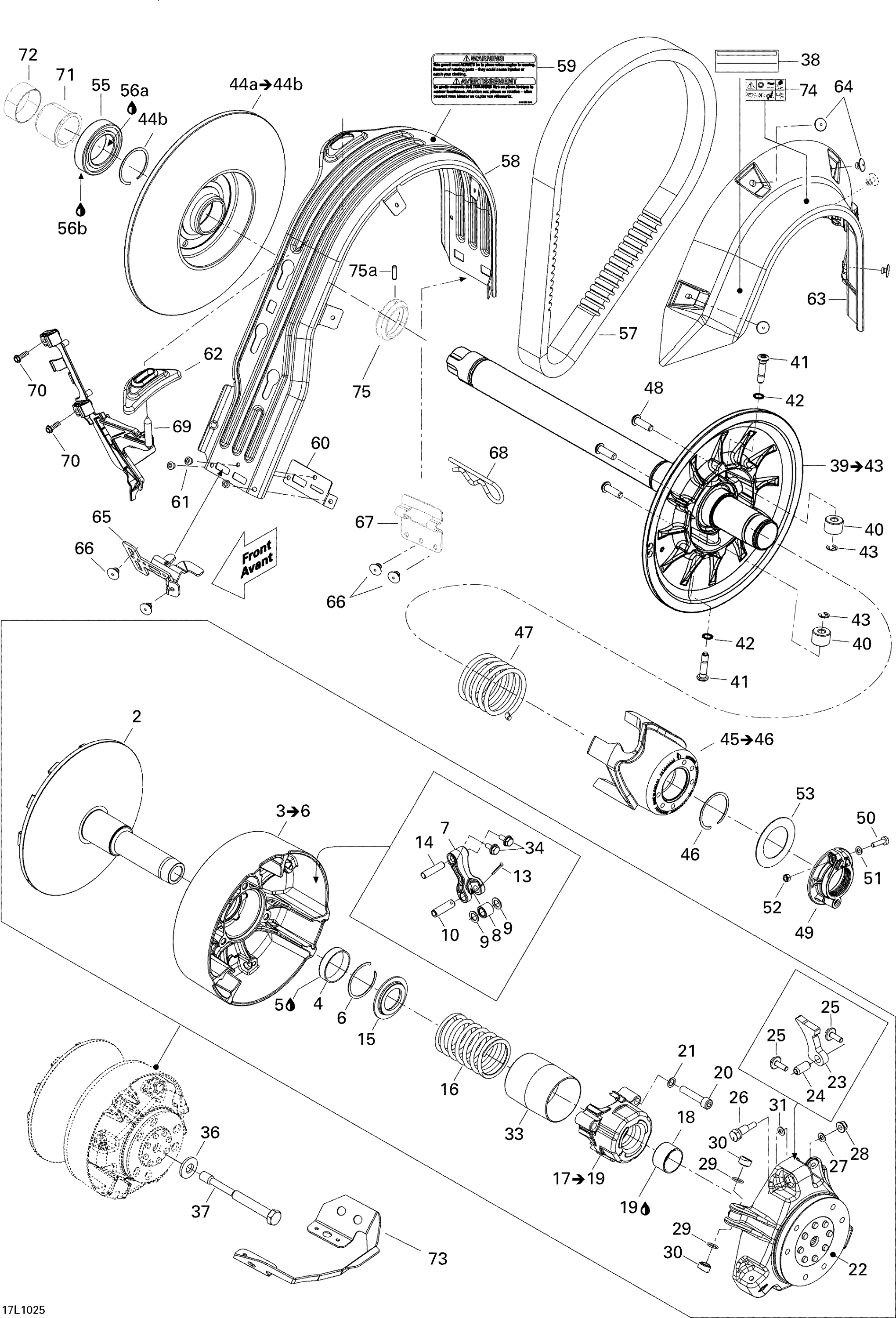 Схема узла: Pulley System