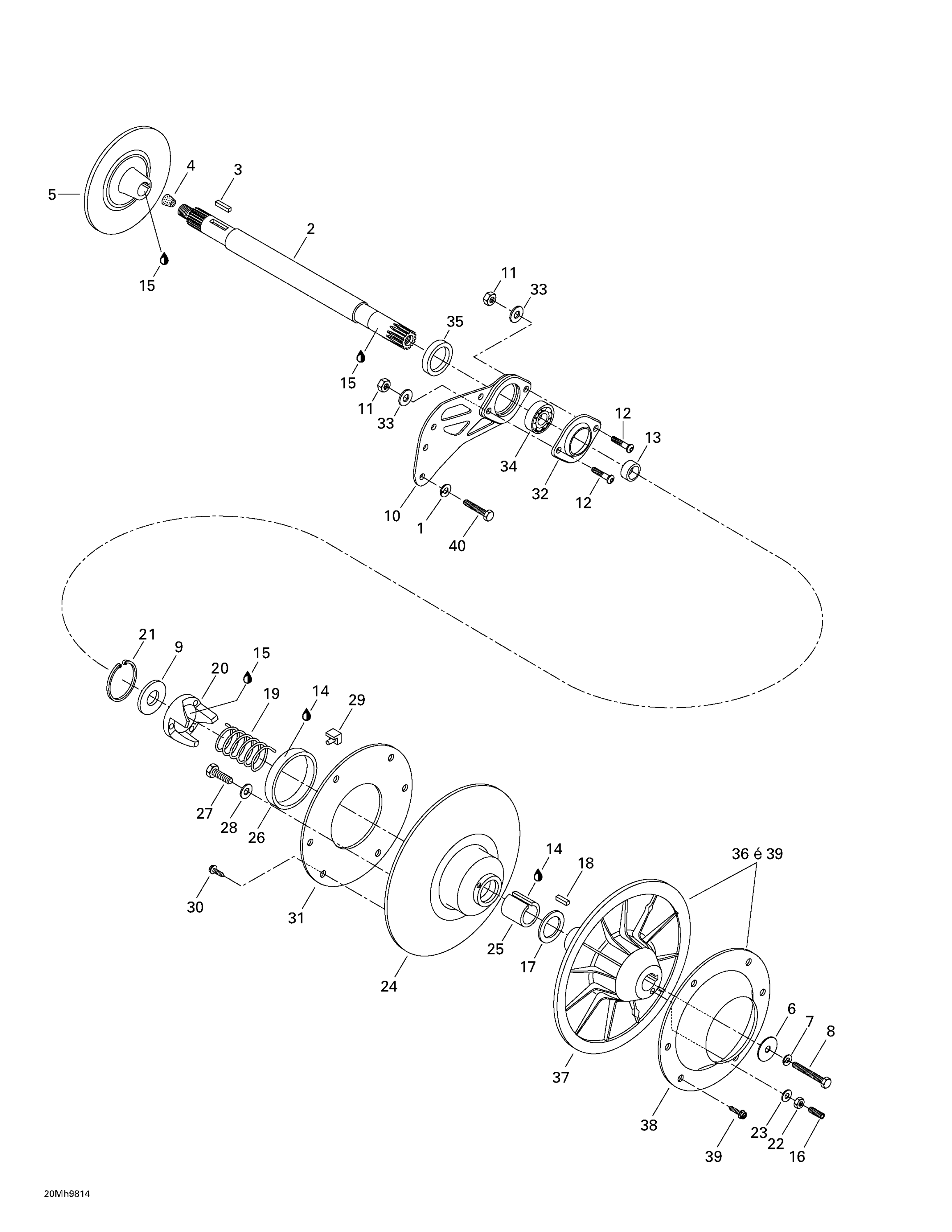 Driven Pulley