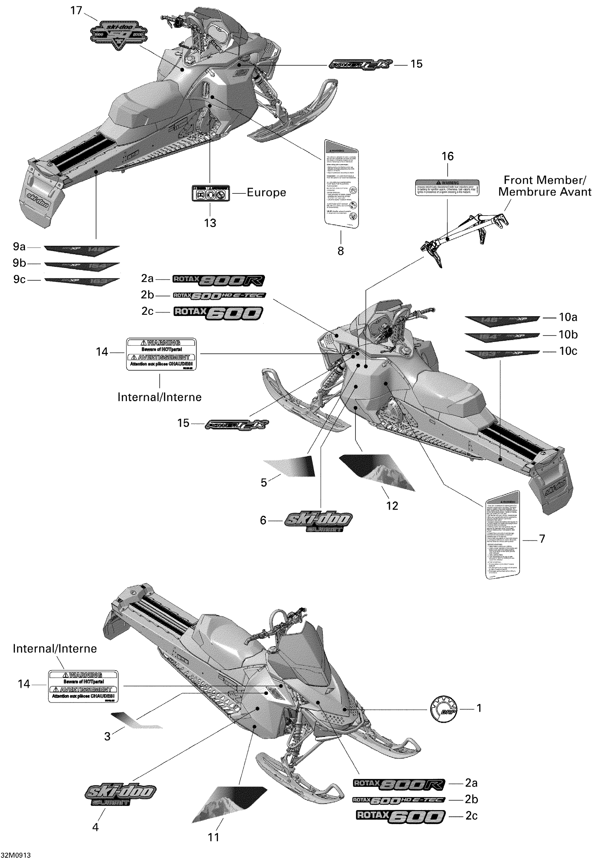 Decals 500SS