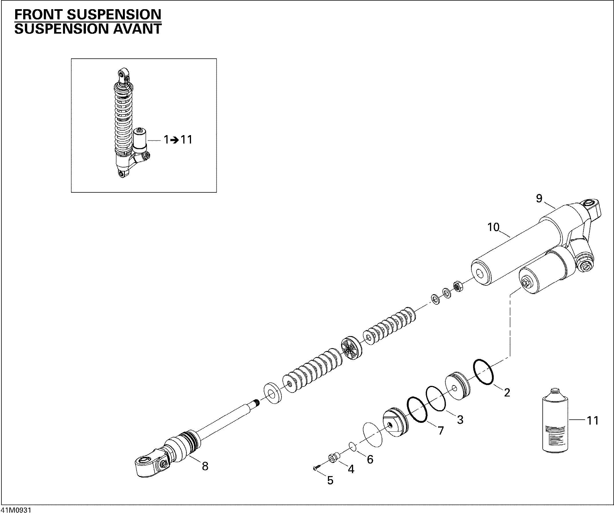 Take Apart Shock, Front