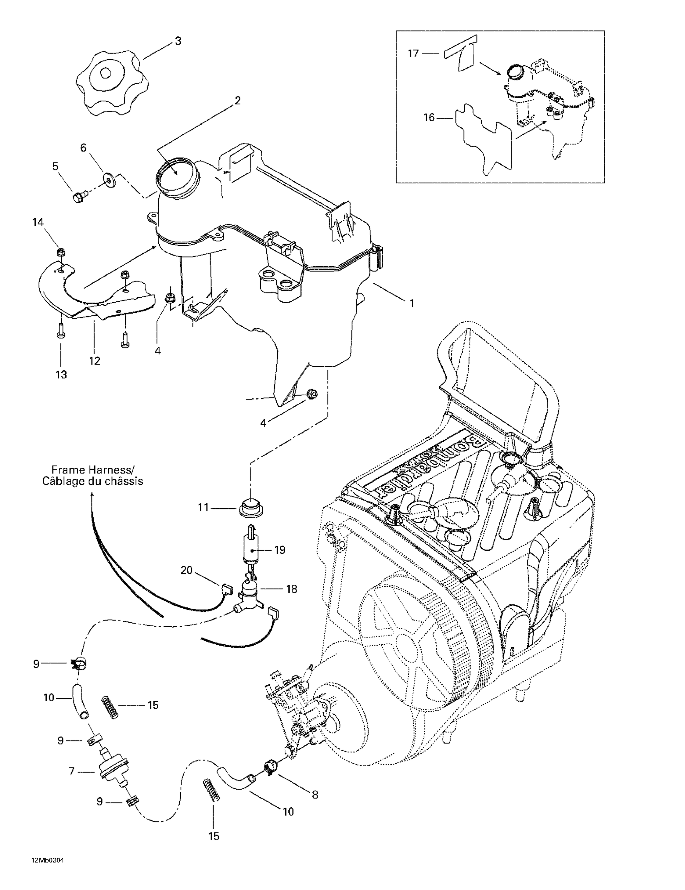 Oil Tank And Support