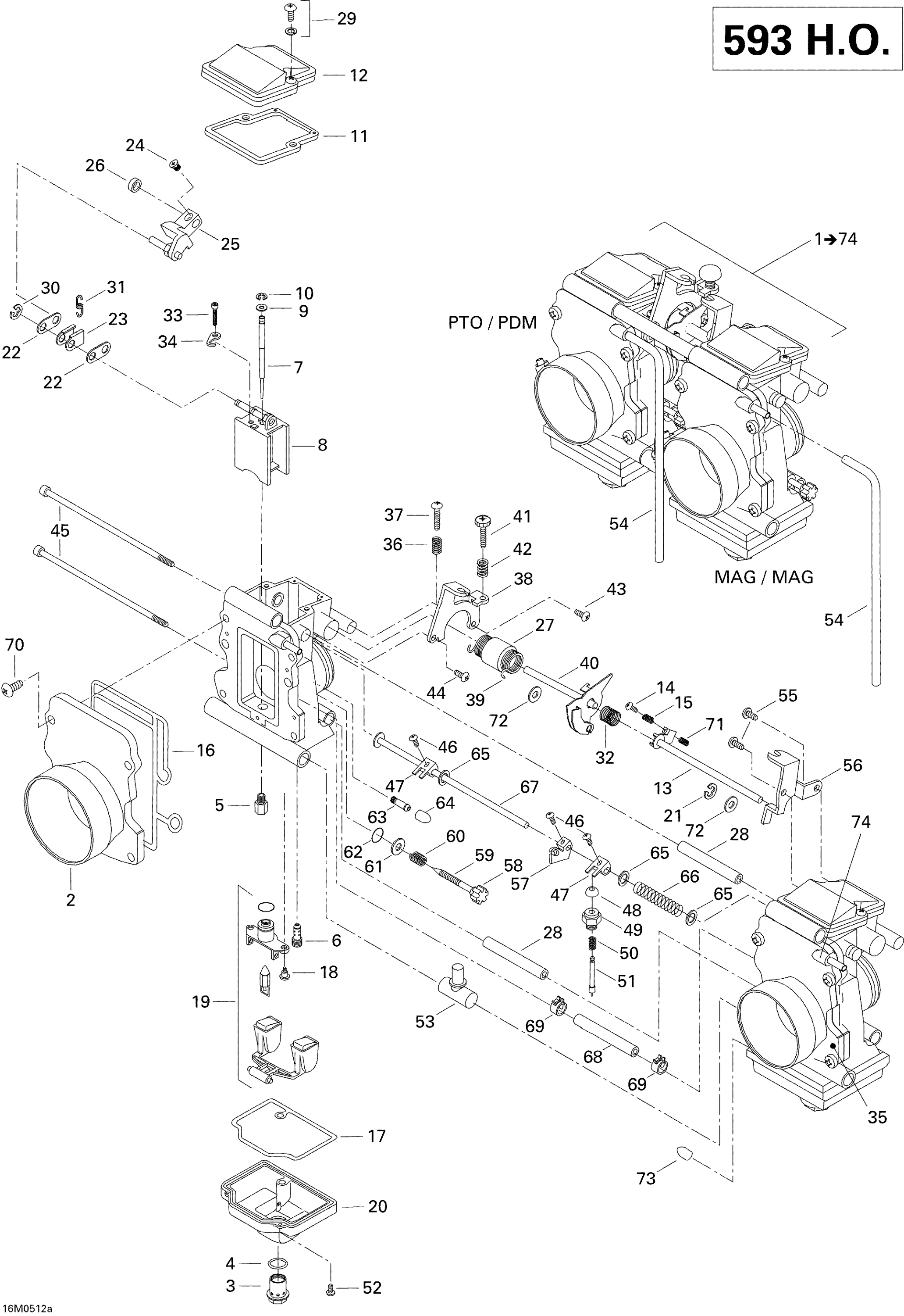 Carburetor 593HO