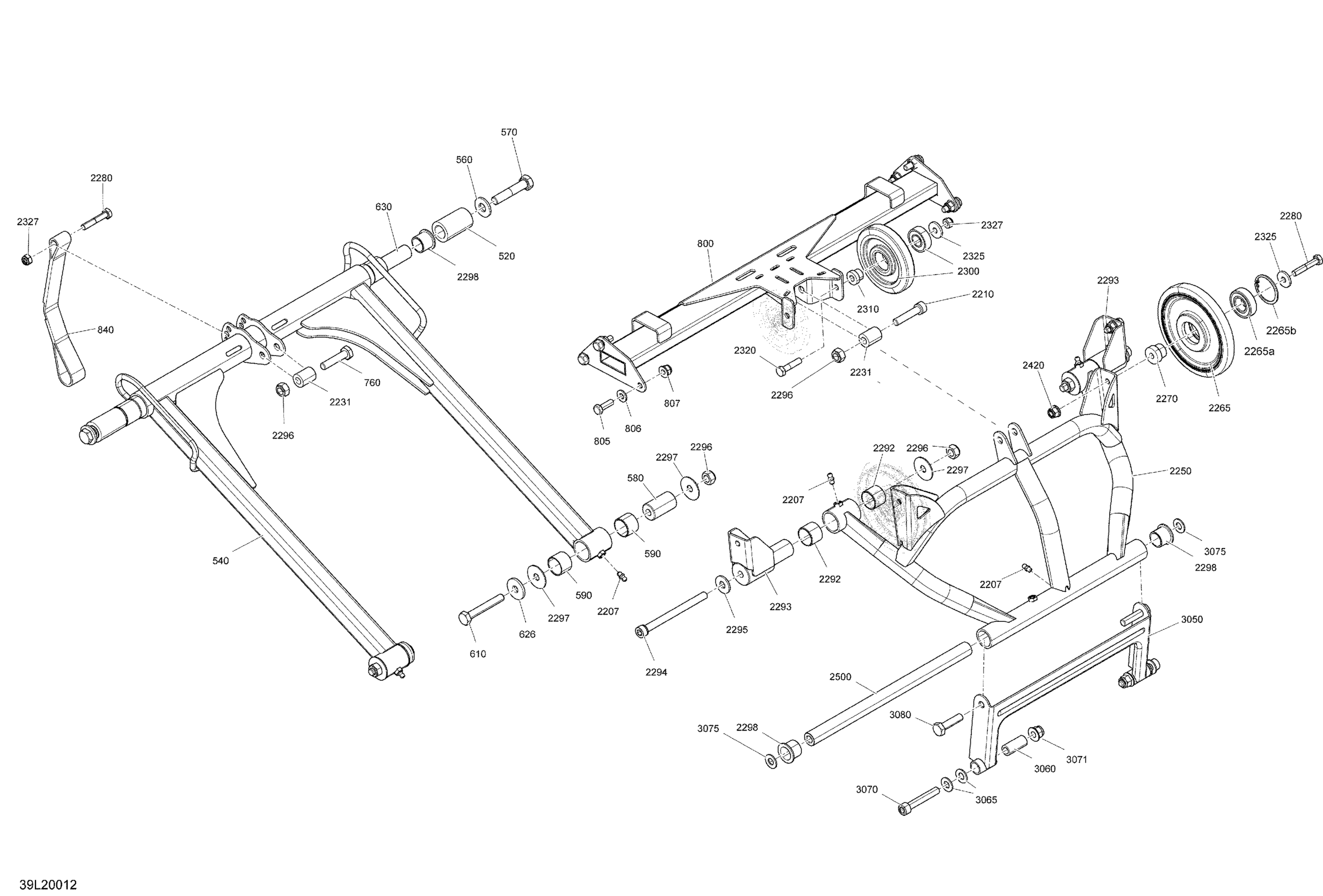 Suspension, Rear - System - Upper Section