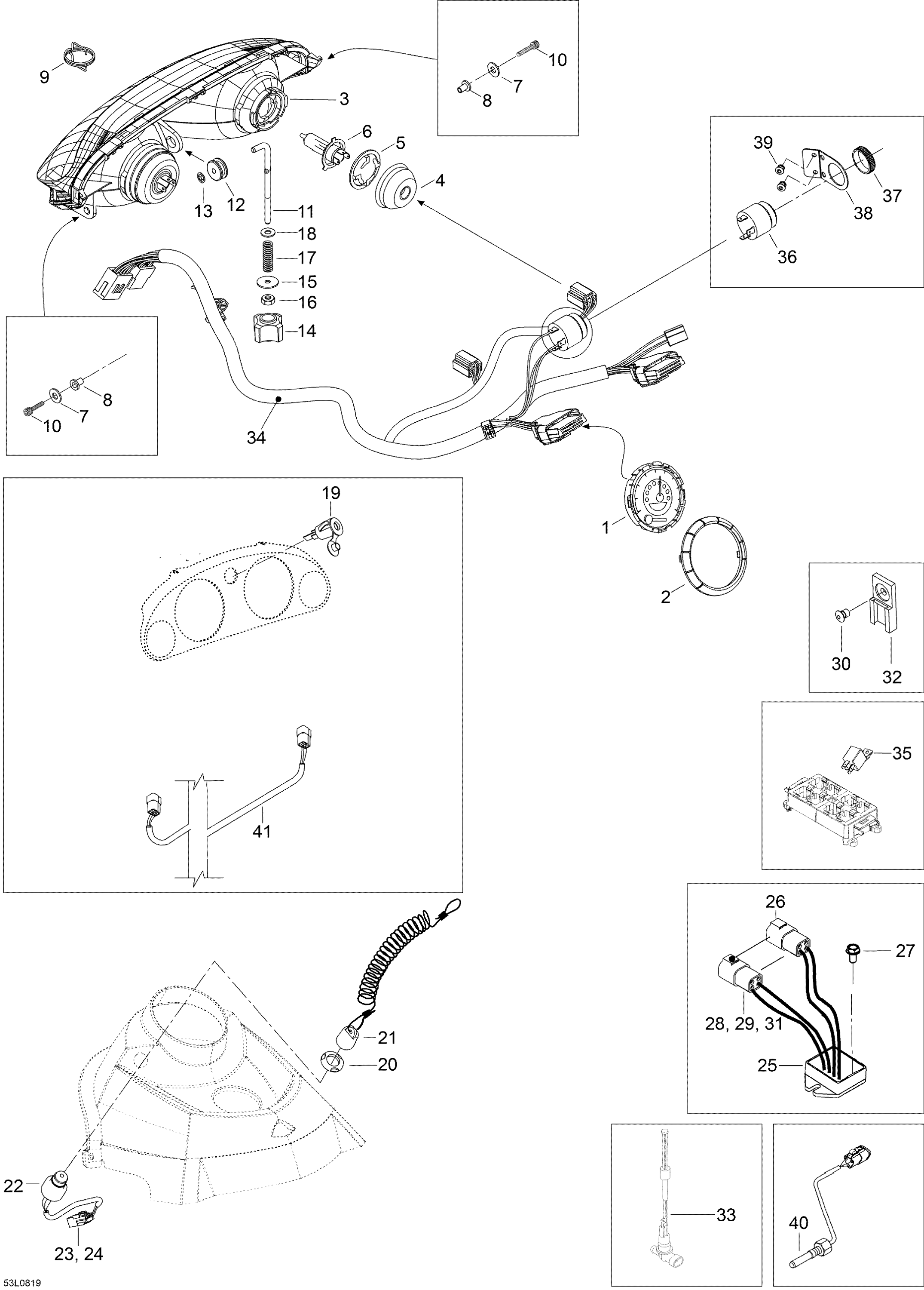 Схема узла: Electrical Accessories