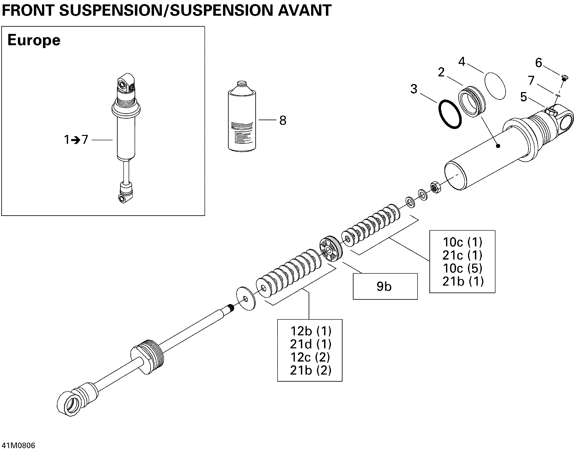 Take Apart Shock, Front