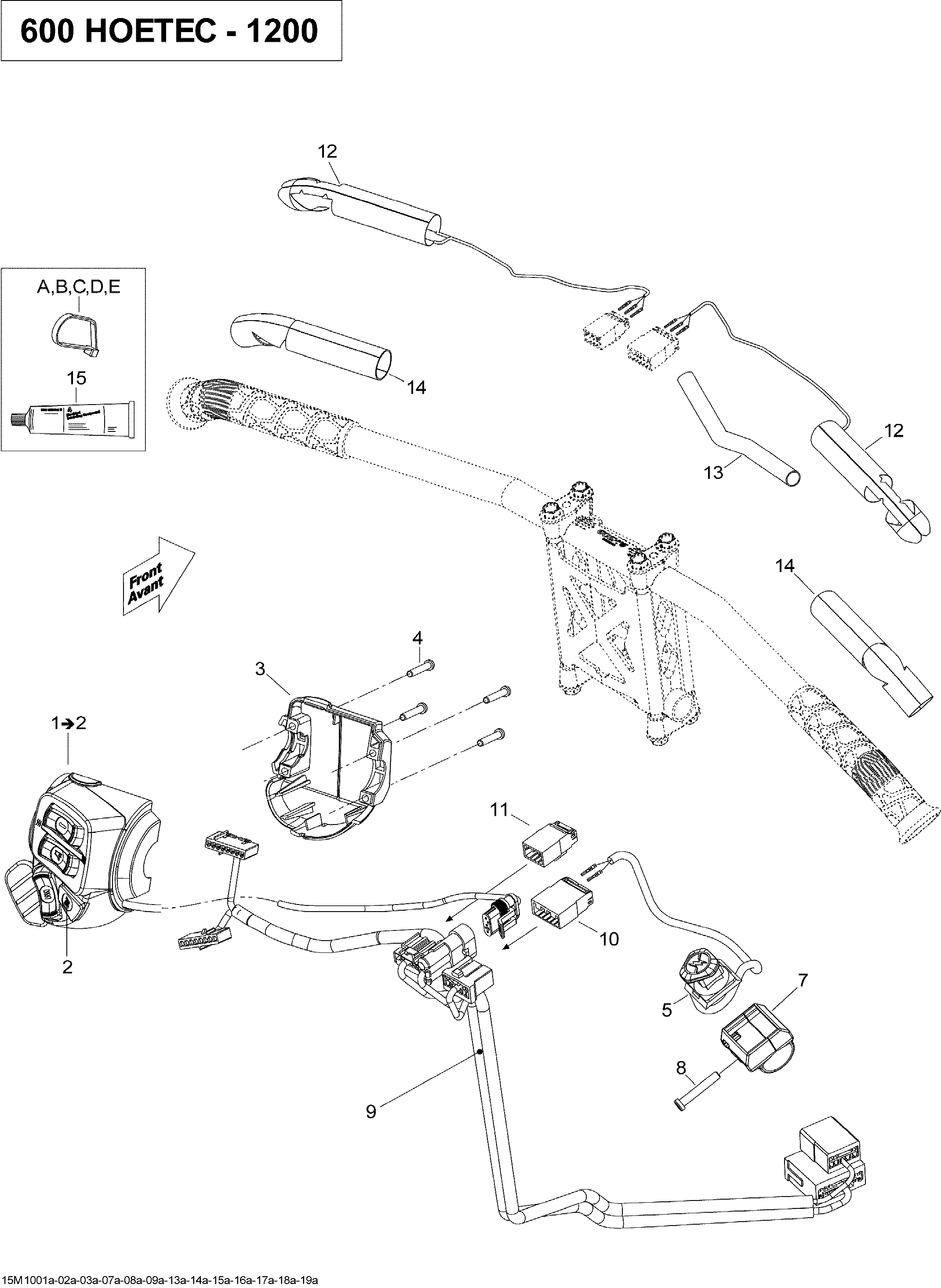 Схема узла: Steering Wiring Harness X