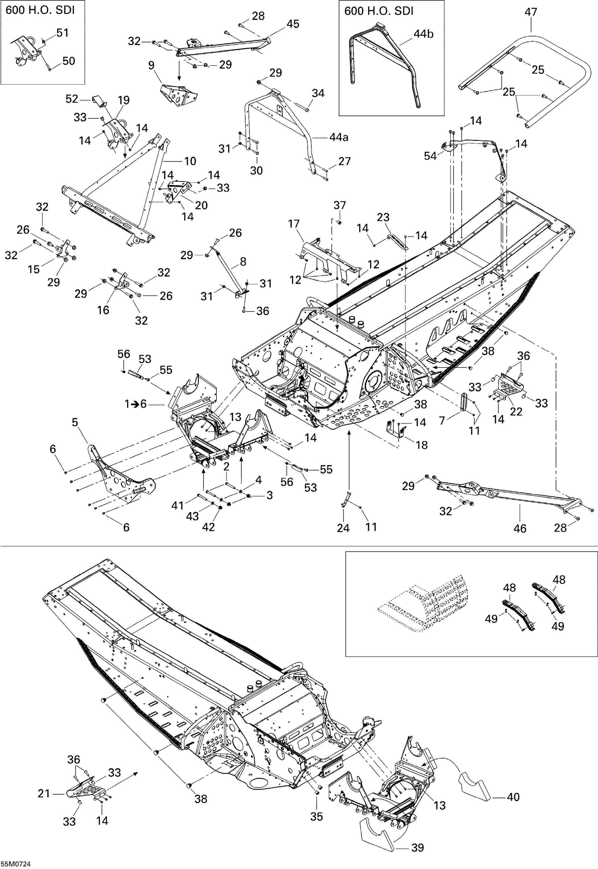 Frame and Components 800