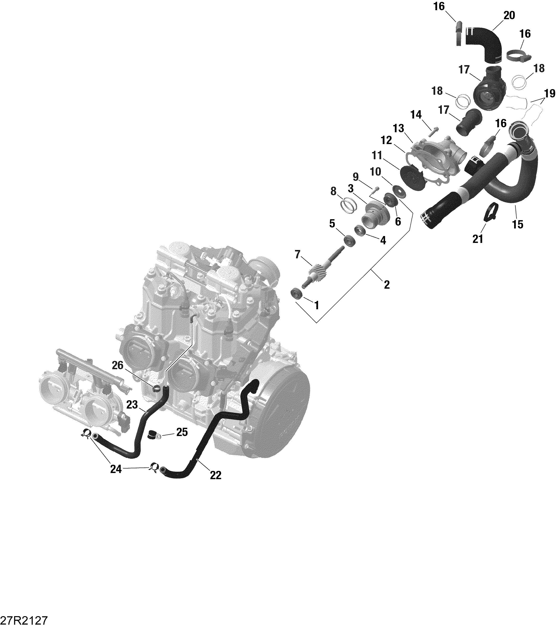 Rotax - Engine Cooling - Manual and Electric Start