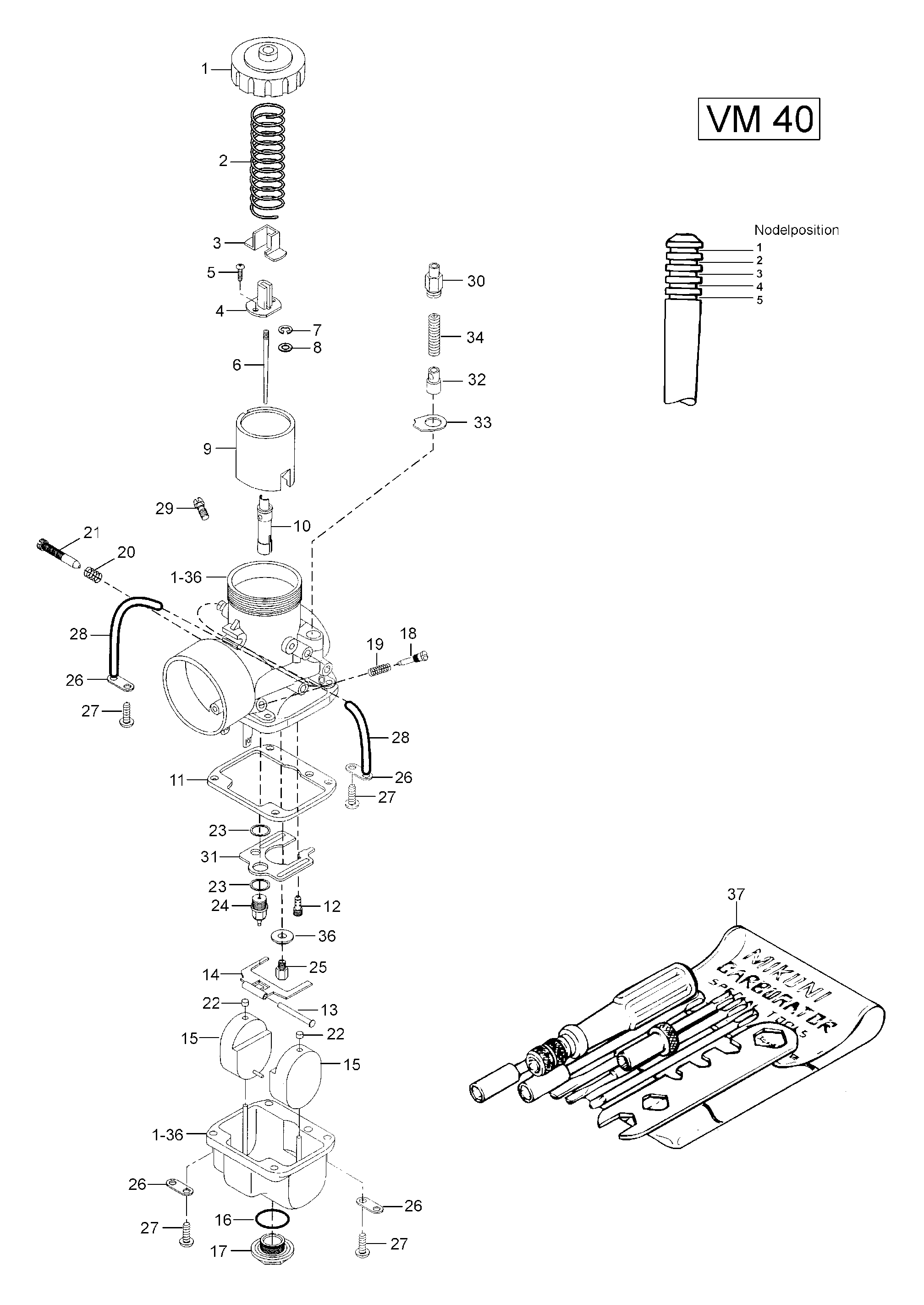 Схема узла: Carburetor