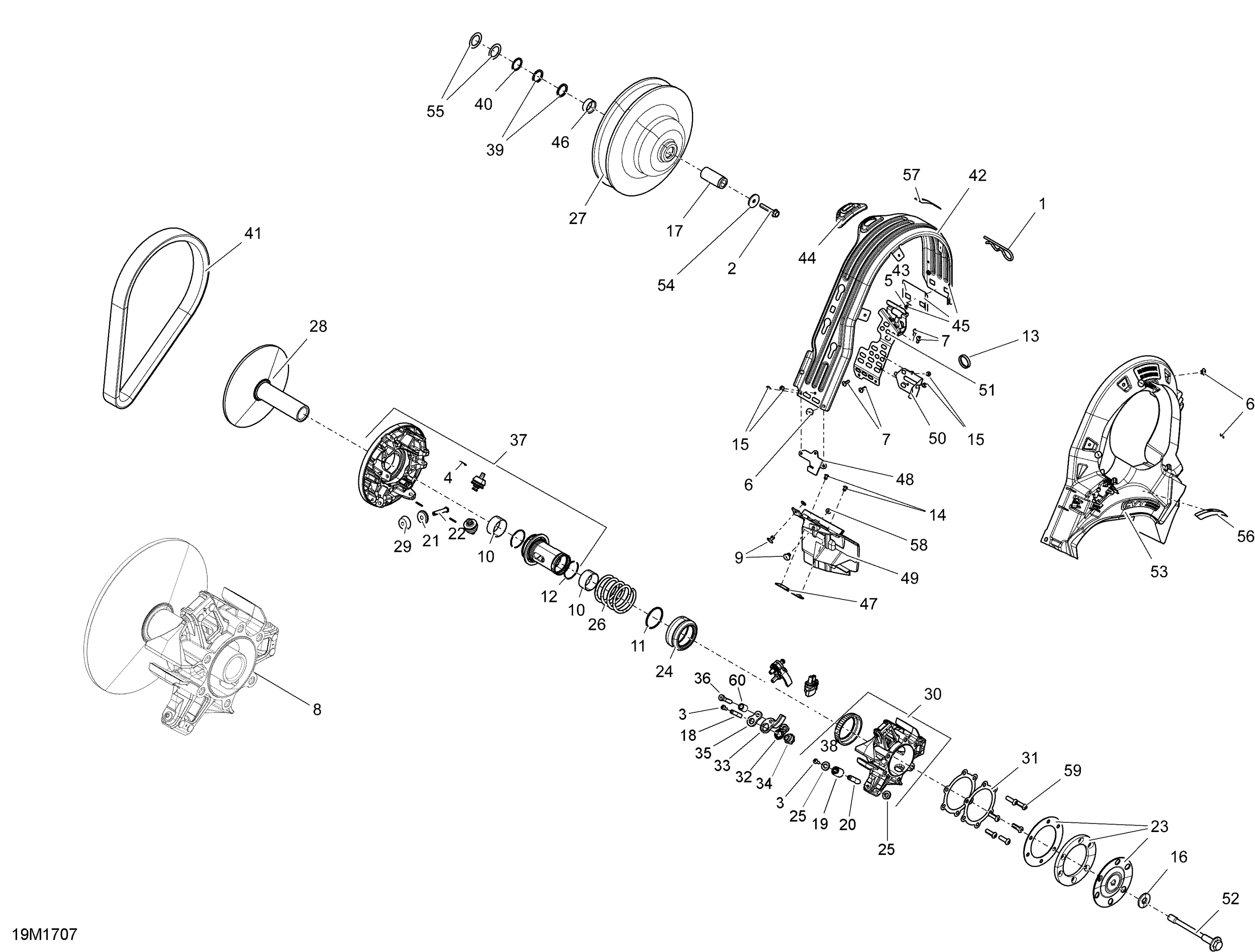 Схема узла: Pulley System