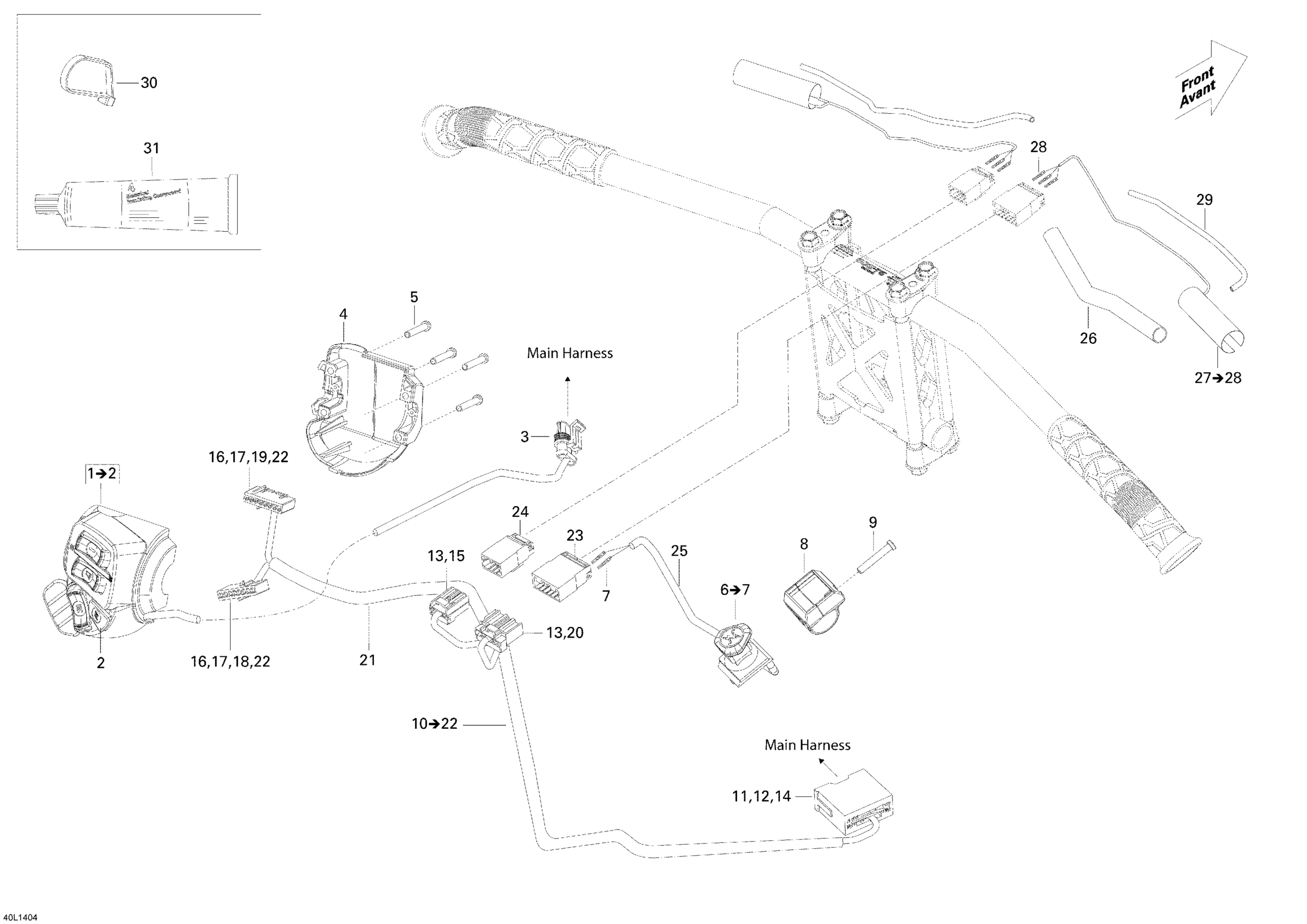 Steering Wiring Harness