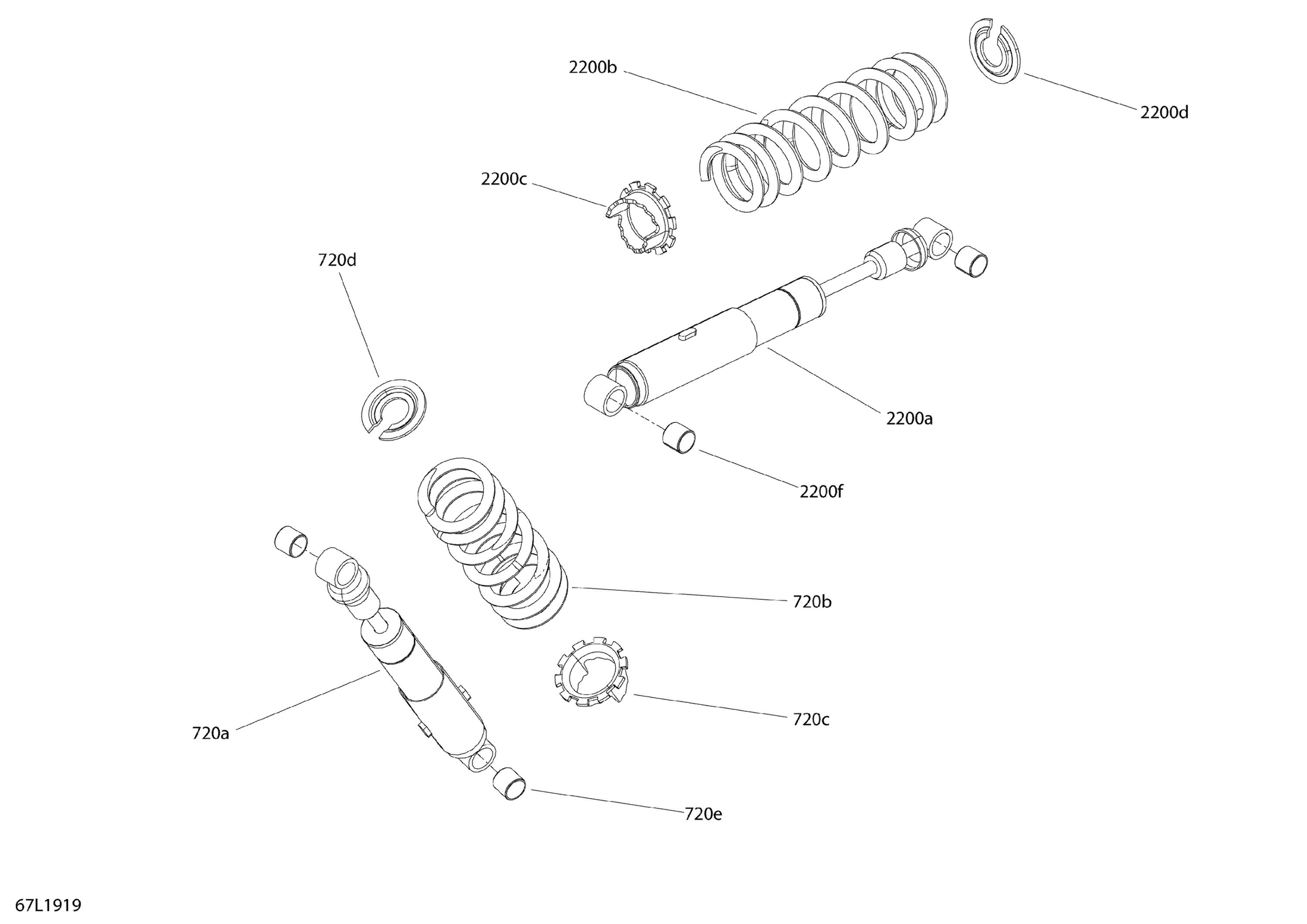 Rear Shocks - STD