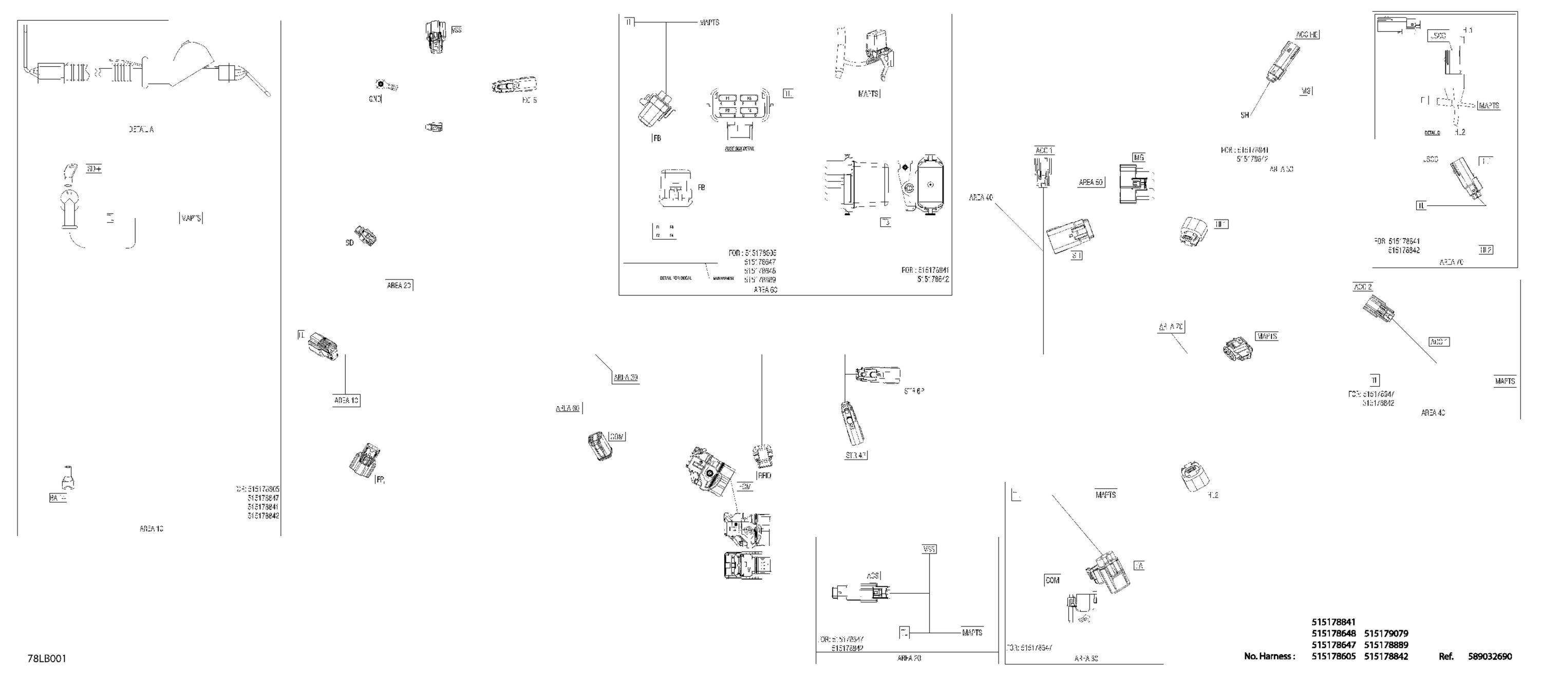 Electric - Main Harness - 515178605