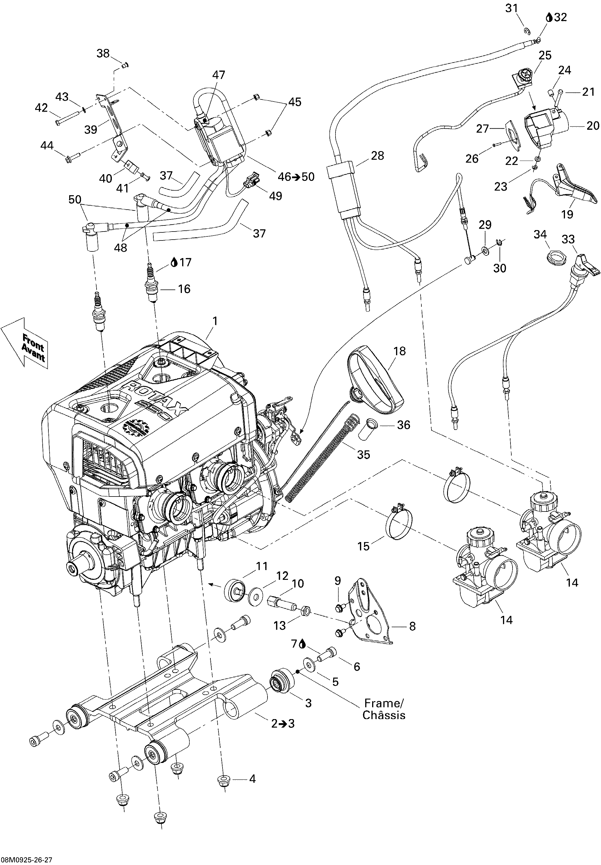 Engine And Engine Support