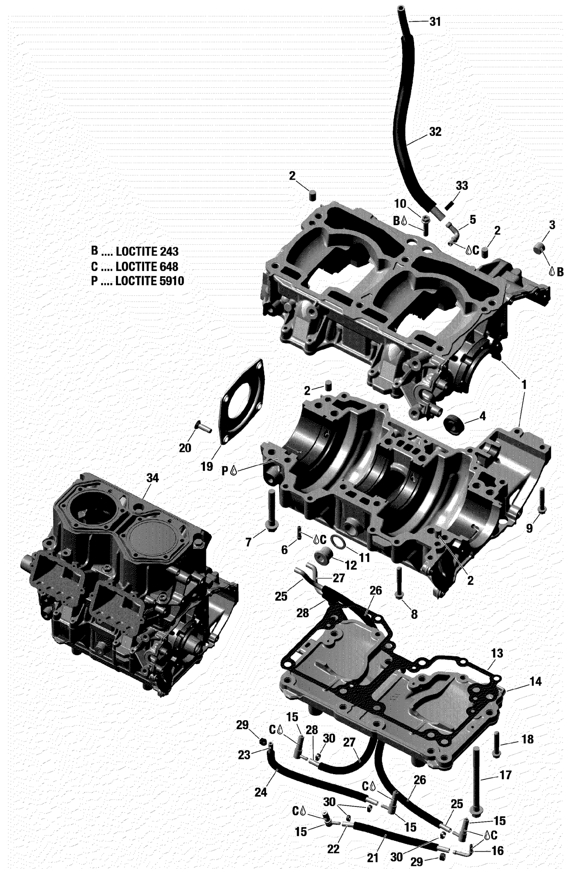 Crankcase - All Models