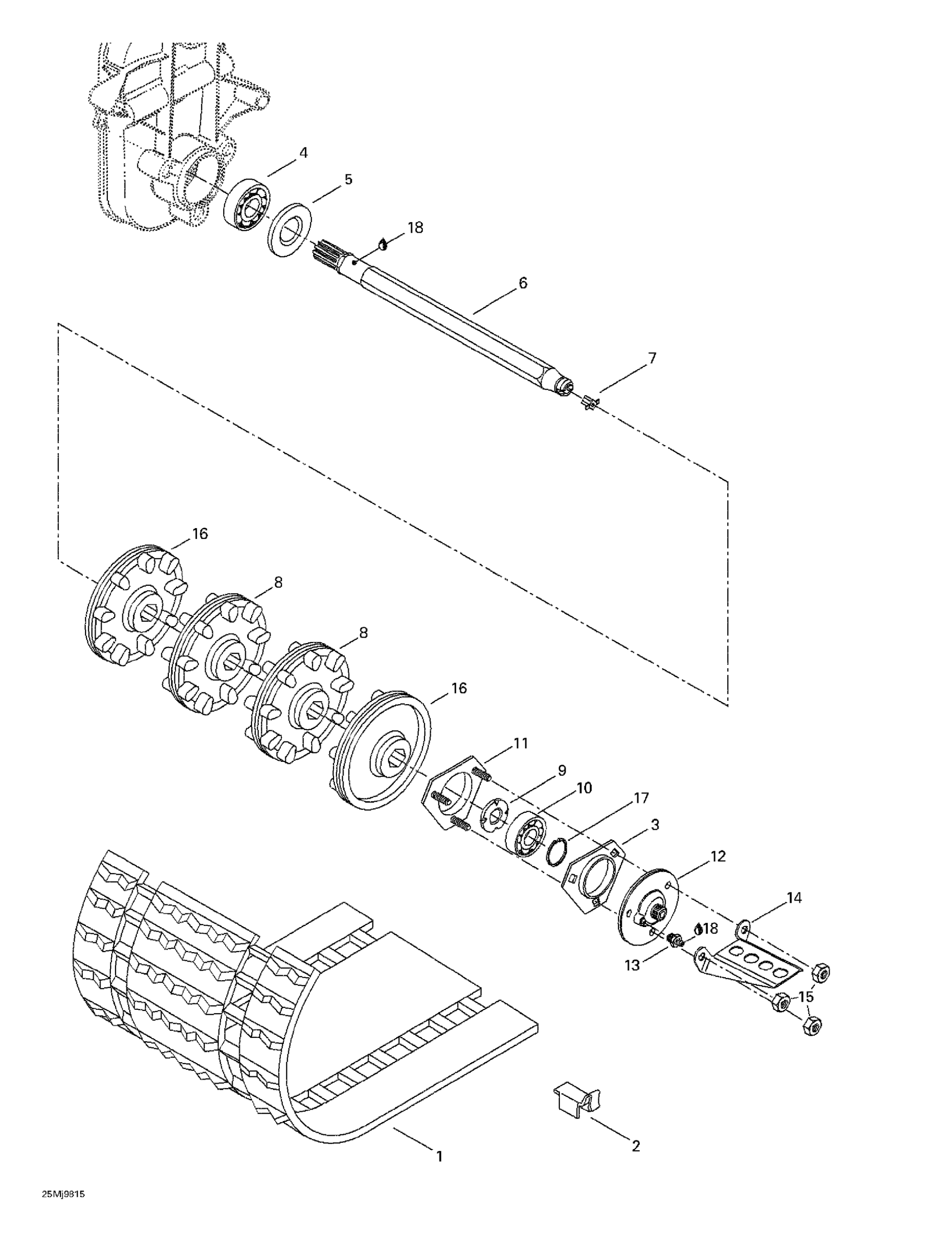 Drive Axle And Track