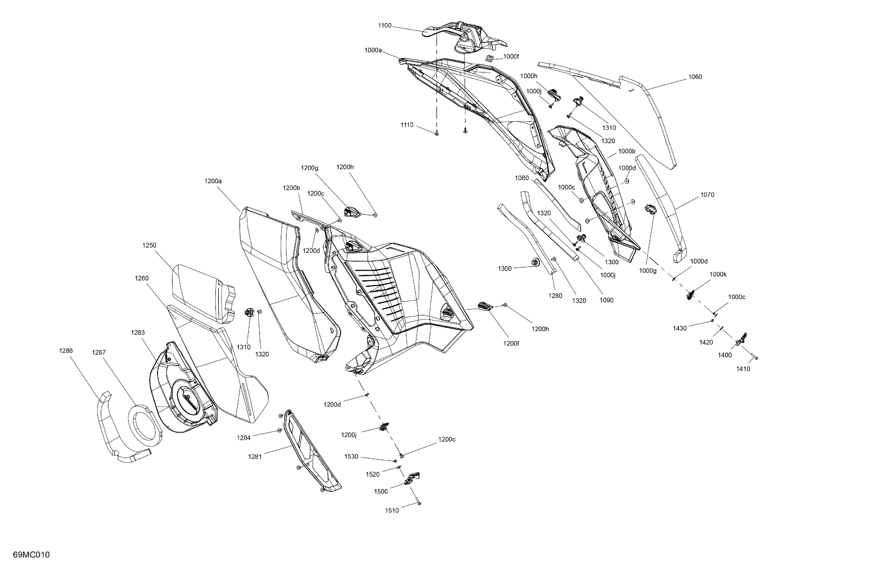 Body - Side Panels - XRS